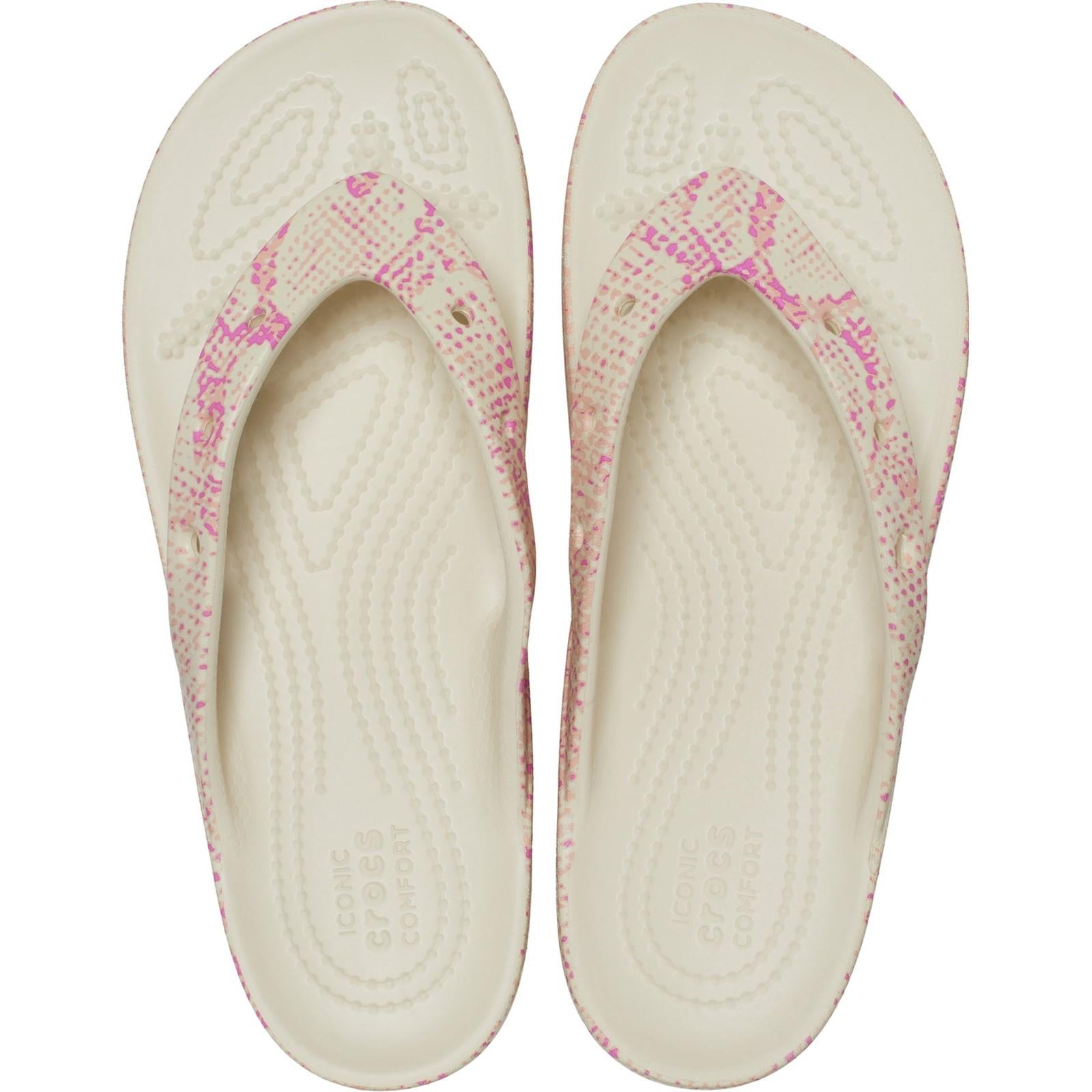 Crocs Classic Platform Snake Print Sandals