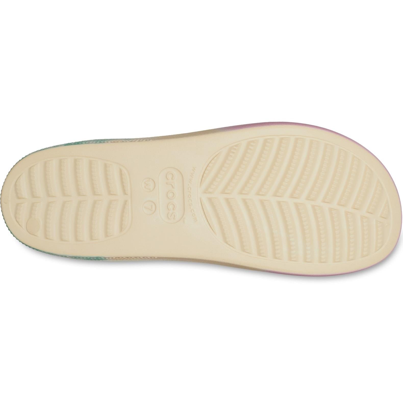 Crocs Classic Platform Ombre Slide Sandals