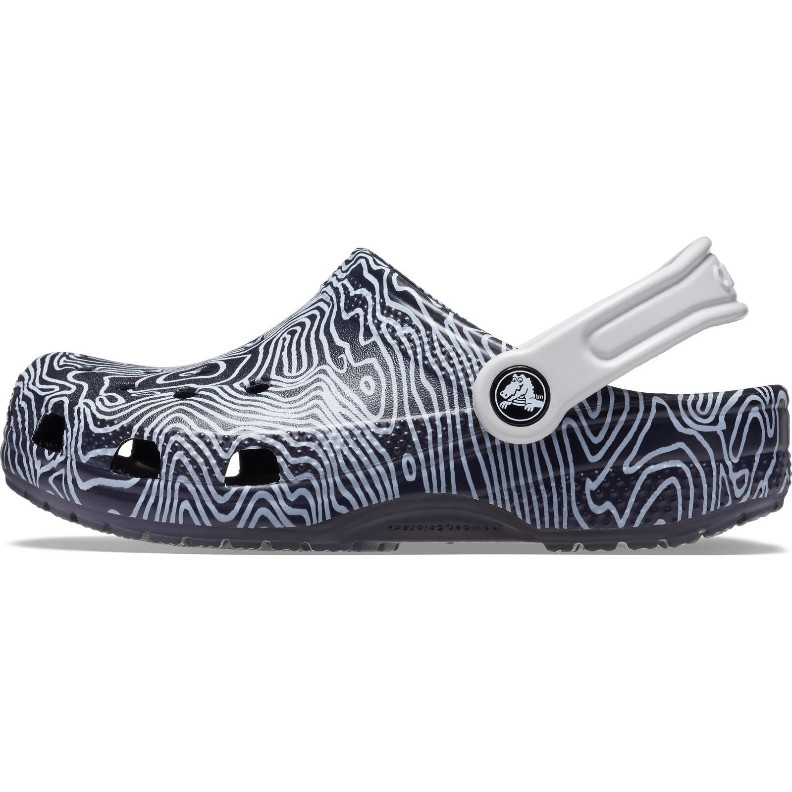 Crocs Classic Topographic Clog Shoes