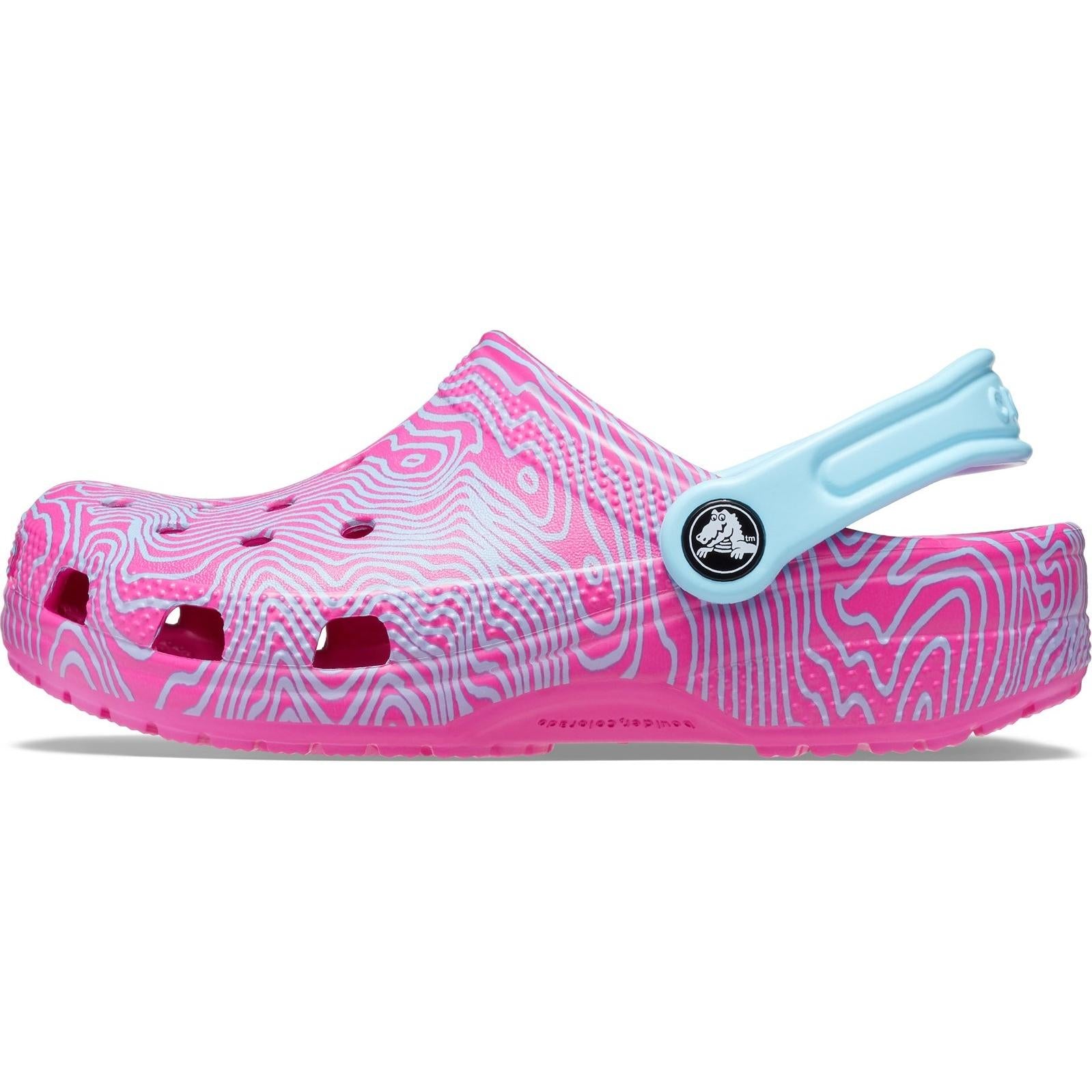 Crocs Classic Topographic Clog Shoes
