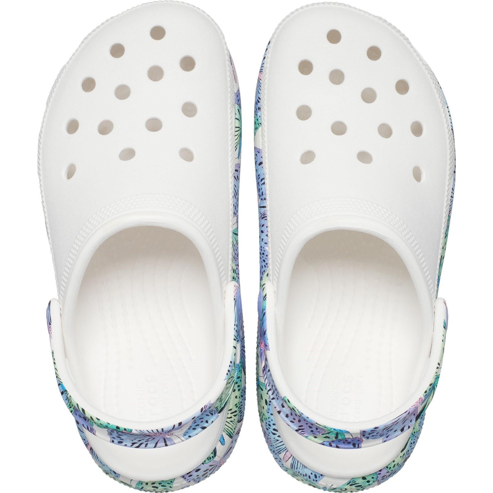 Crocs Classic Cutie Butterfly Clog Shoes
