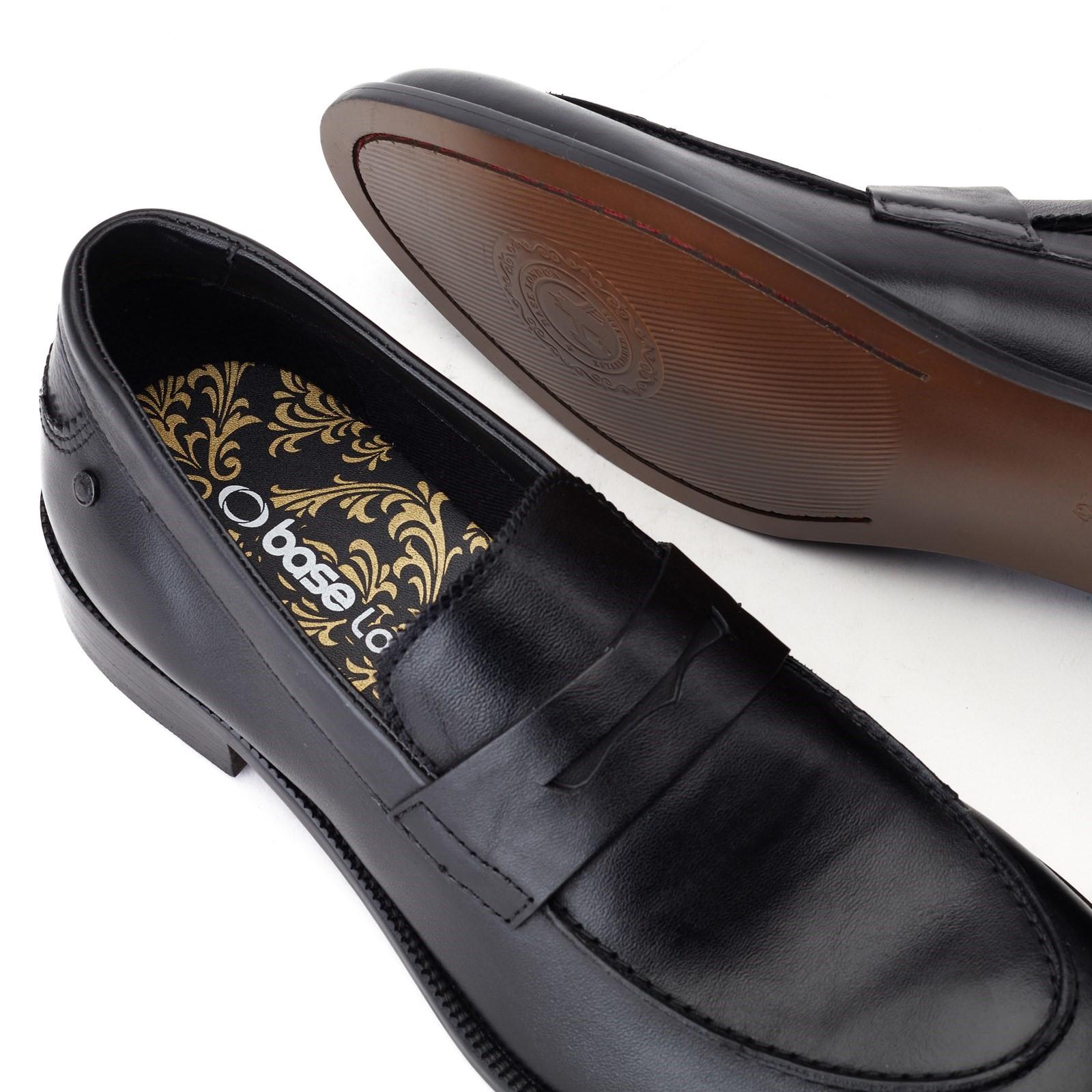 Base London Danbury Penny Loafer Shoes