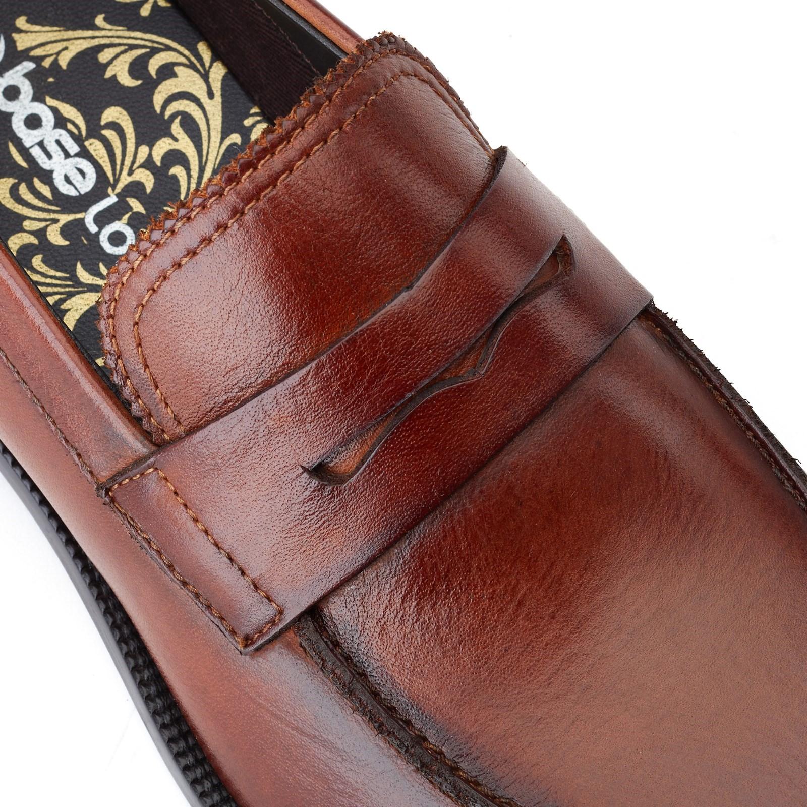 Base London Danbury Penny Loafer Shoes