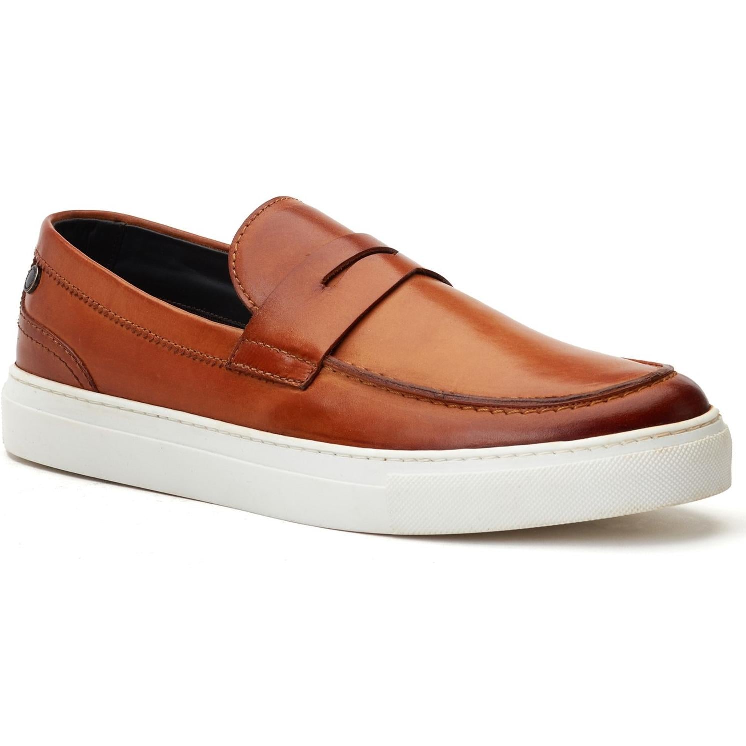 Base London Flynn Penny Loafer Shoes