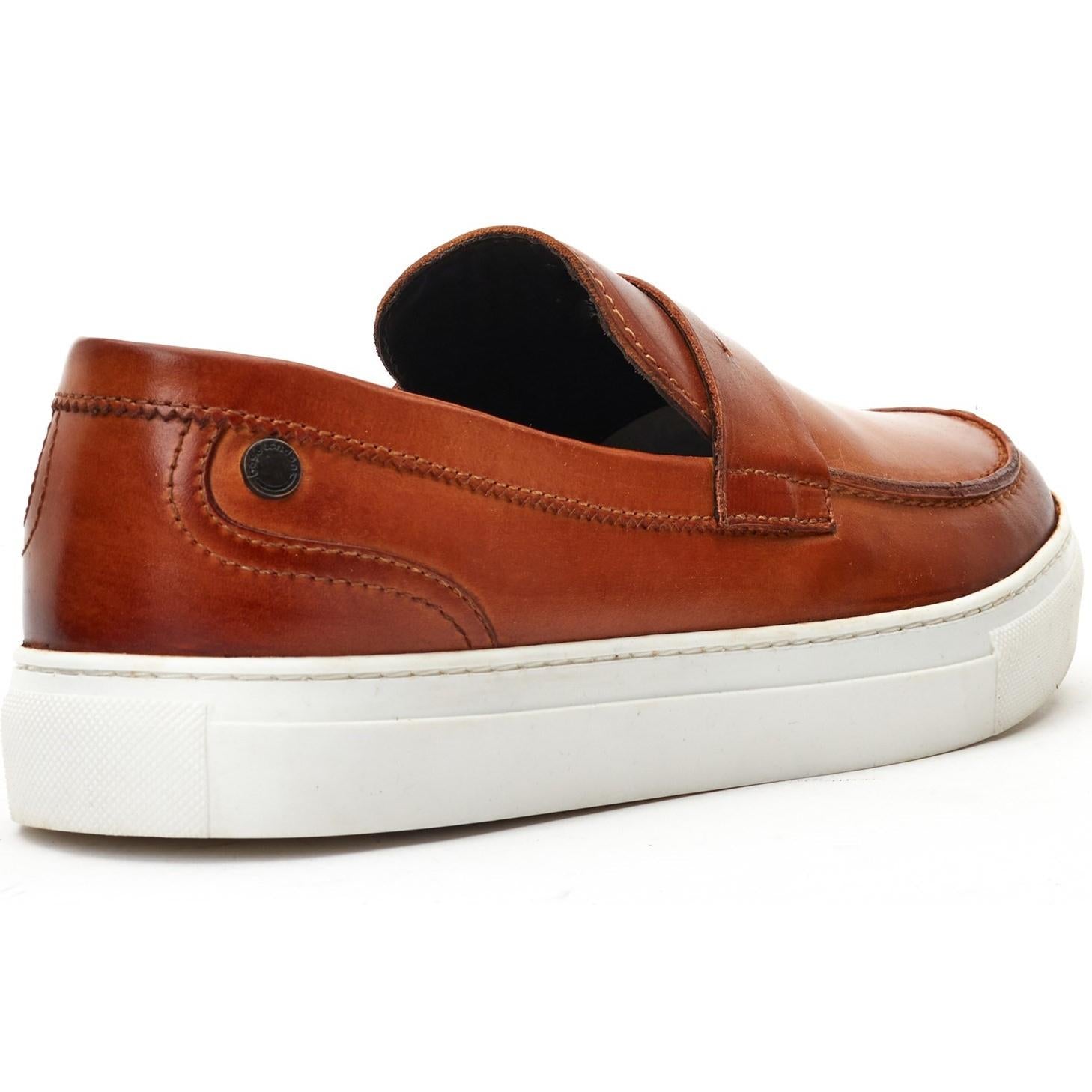 Base London Flynn Penny Loafer Shoes