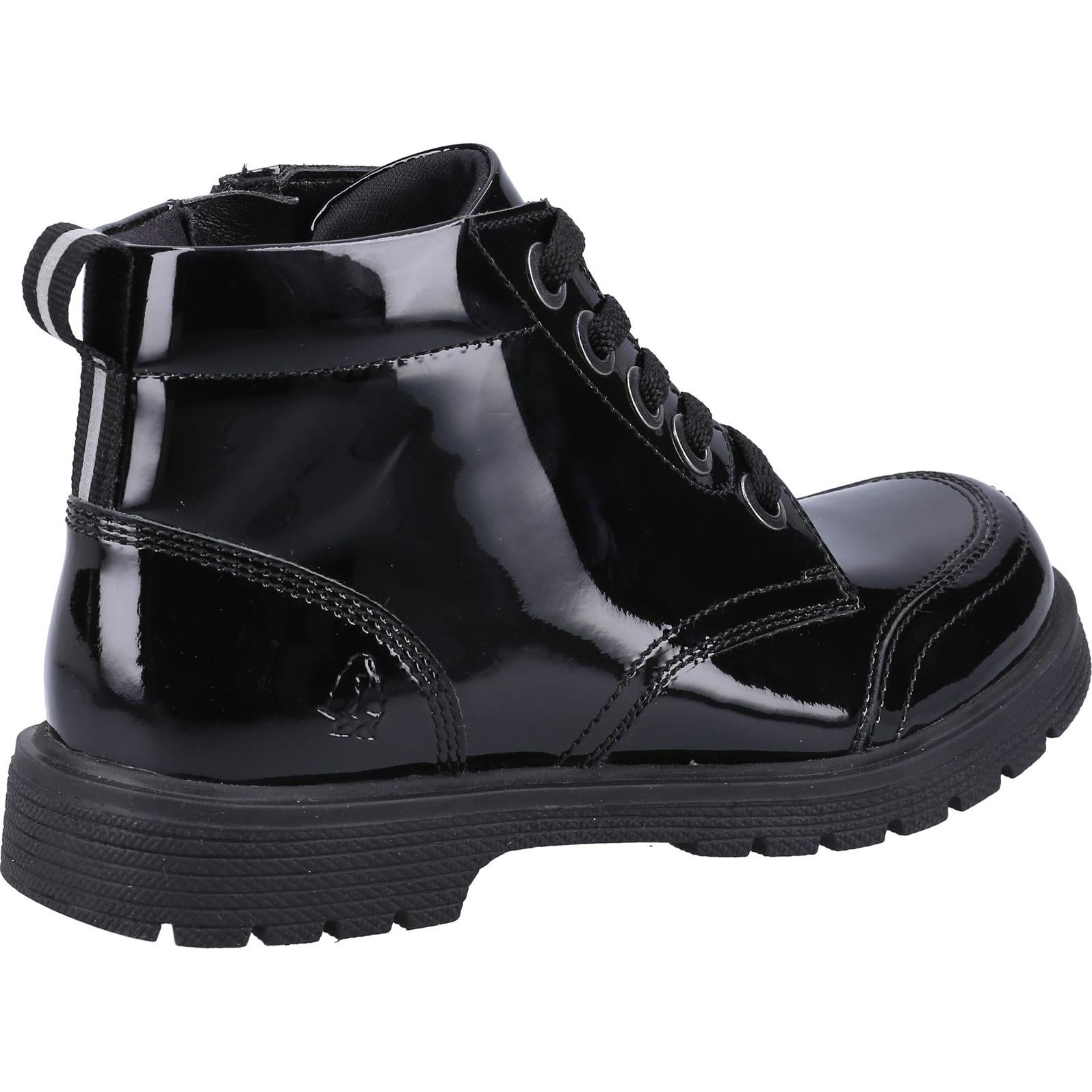 Hush Puppies Jolie Patent JNR Chelsea Shoes