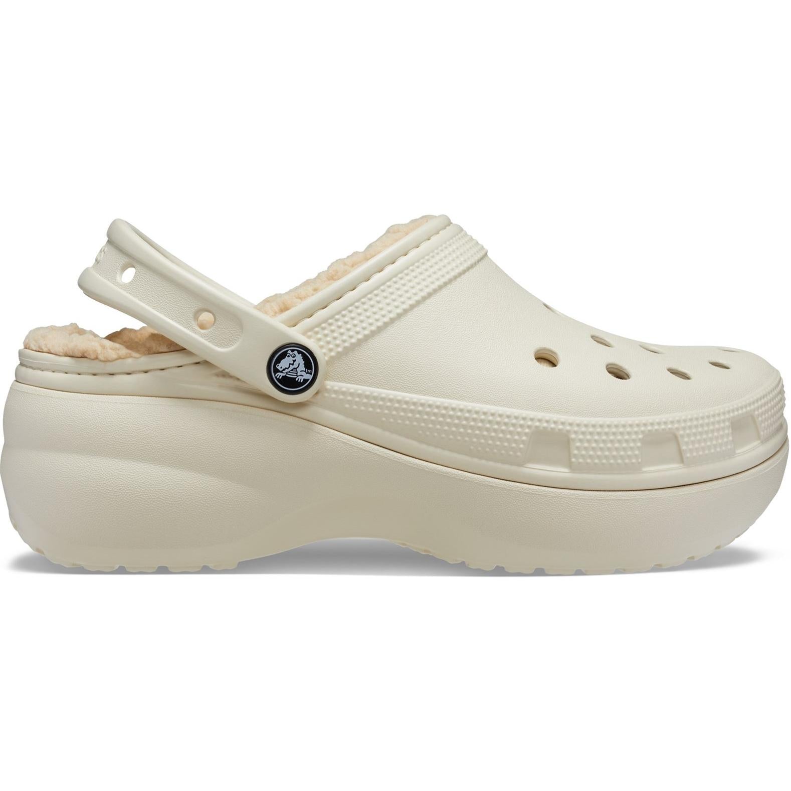 Crocs Classic Platform Lined Clog Sandals