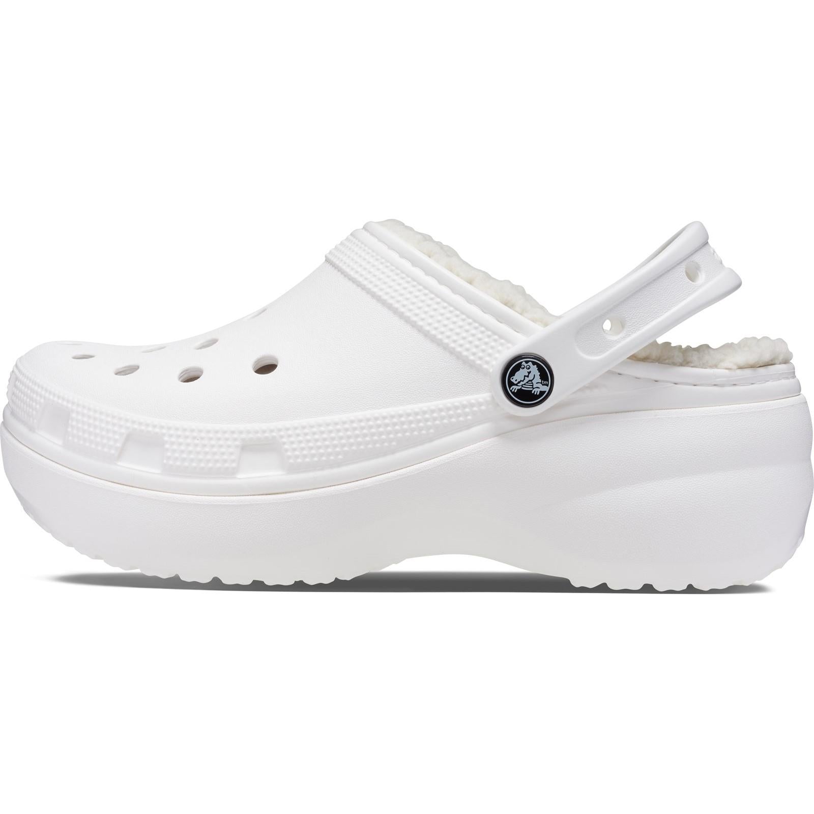 Crocs Classic Platform Lined Clog Sandals