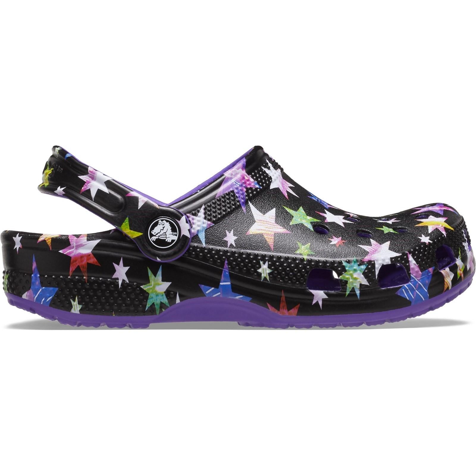 Crocs Classic Star Print Clog Sandals