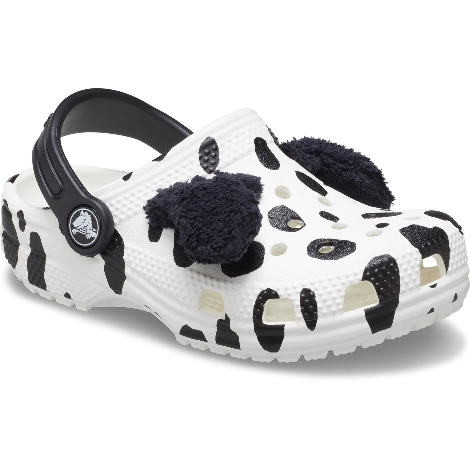 Crocs Classic Dalmatian Clog Shoes