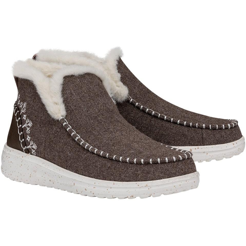 Hey Dude Denny Wool Faux Shearling Boots