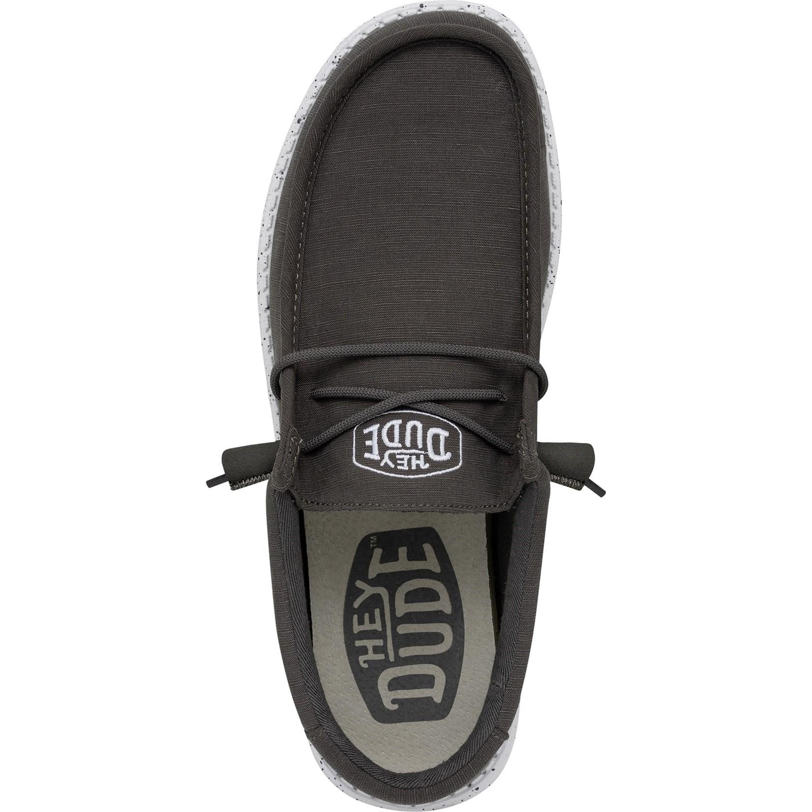 Hey Dude Wally Slub Canvas Shoe