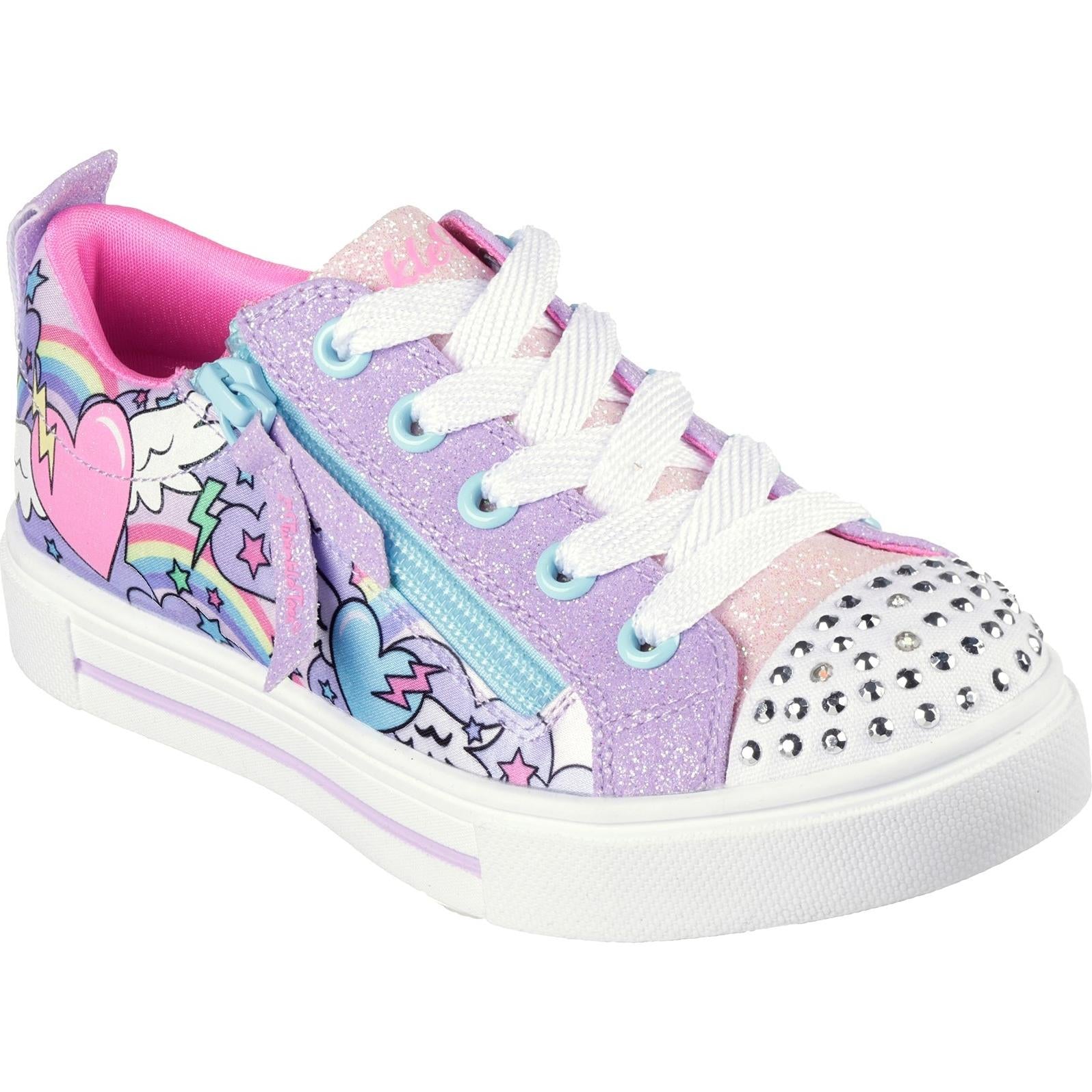 Skechers Twinkle Sparks - Flying Hearts Trainer