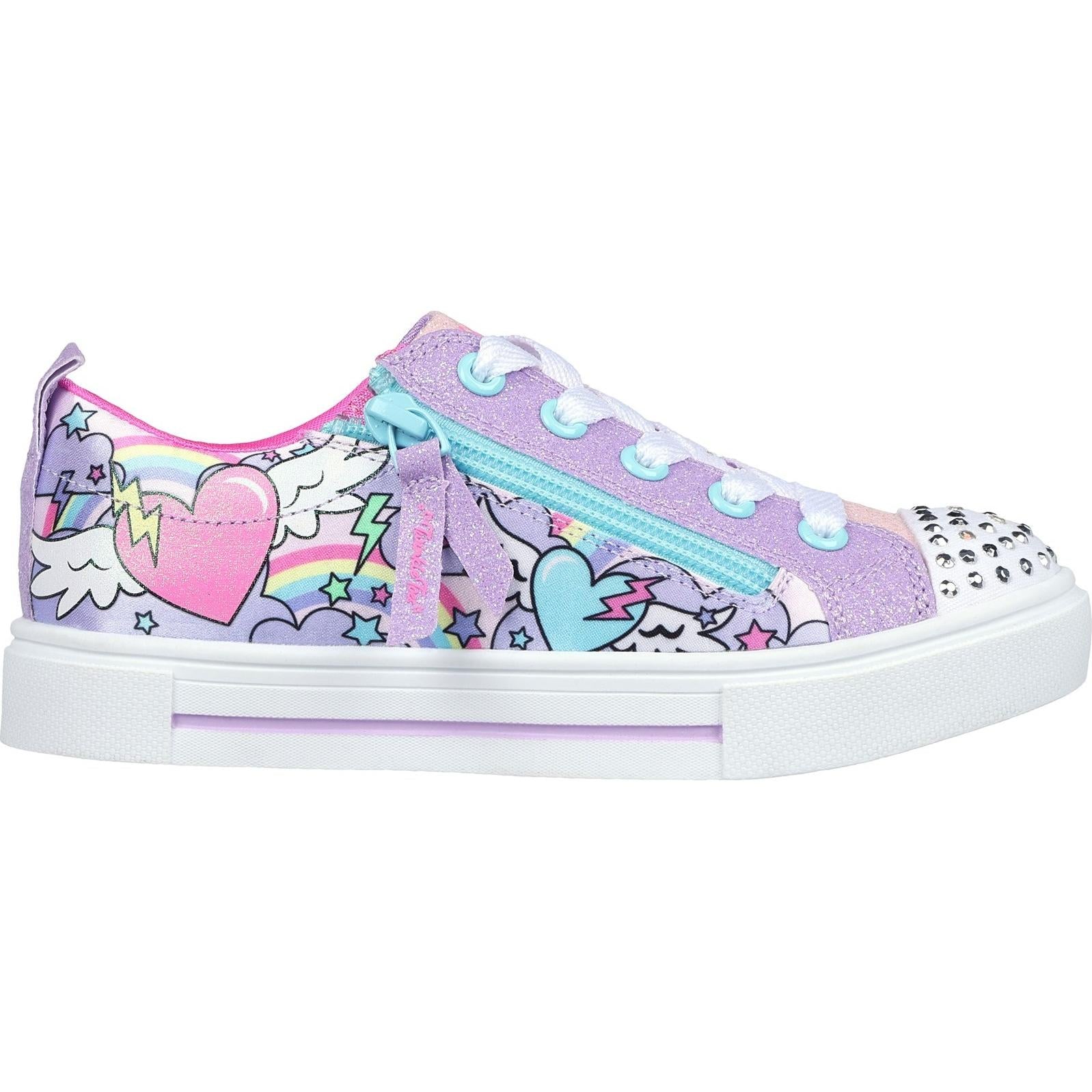 Skechers Twinkle Sparks - Flying Hearts Trainer