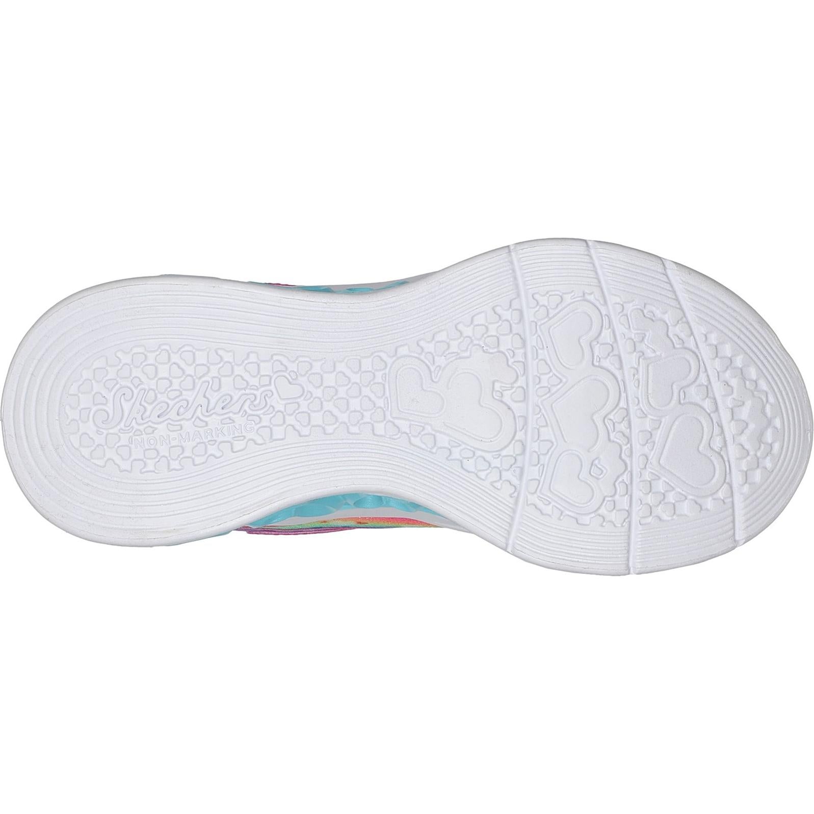 Skechers Flutter Heart Lights - Groovy Swirl Shoe
