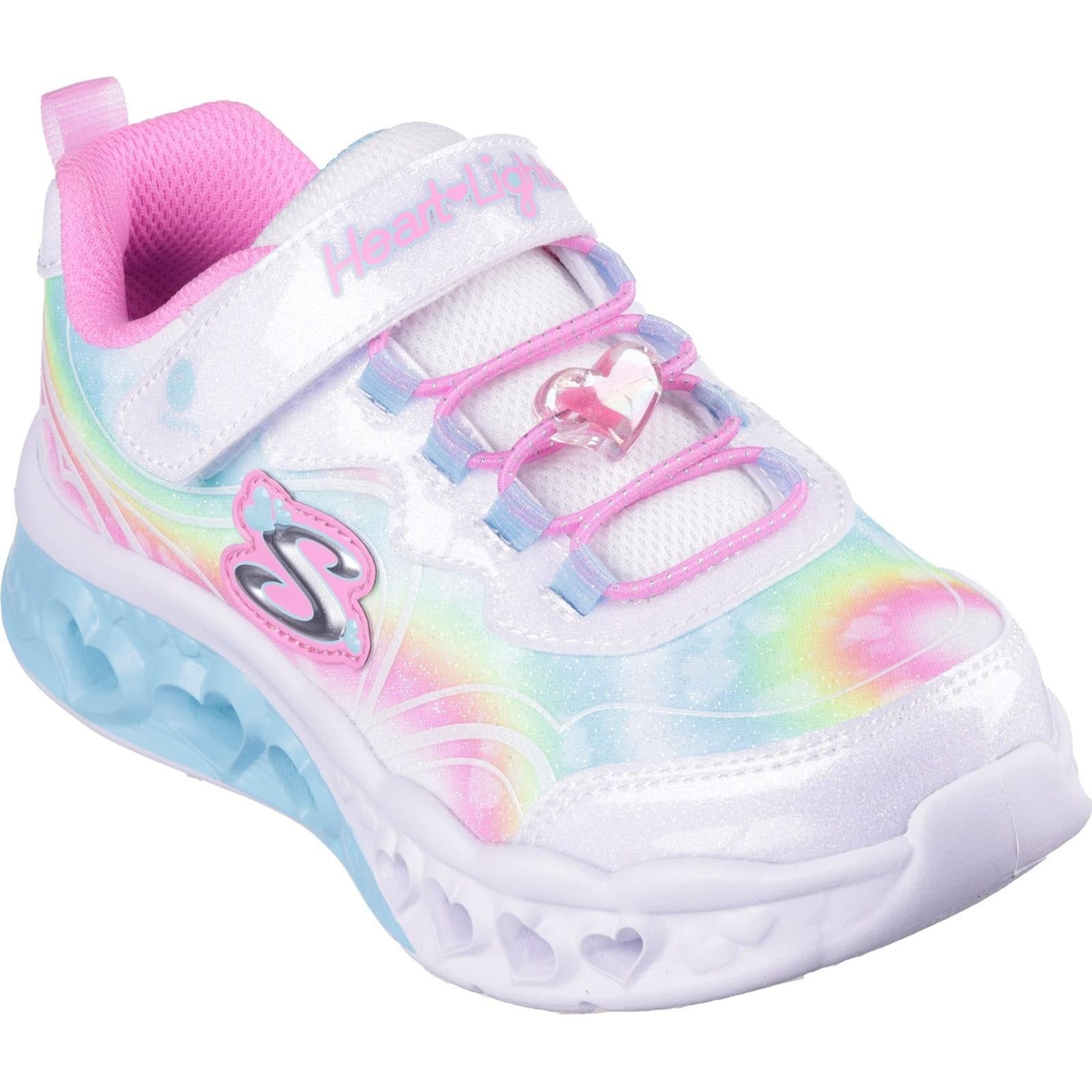 Skechers Flutter Heart Lights - Groovy Swirl Shoe