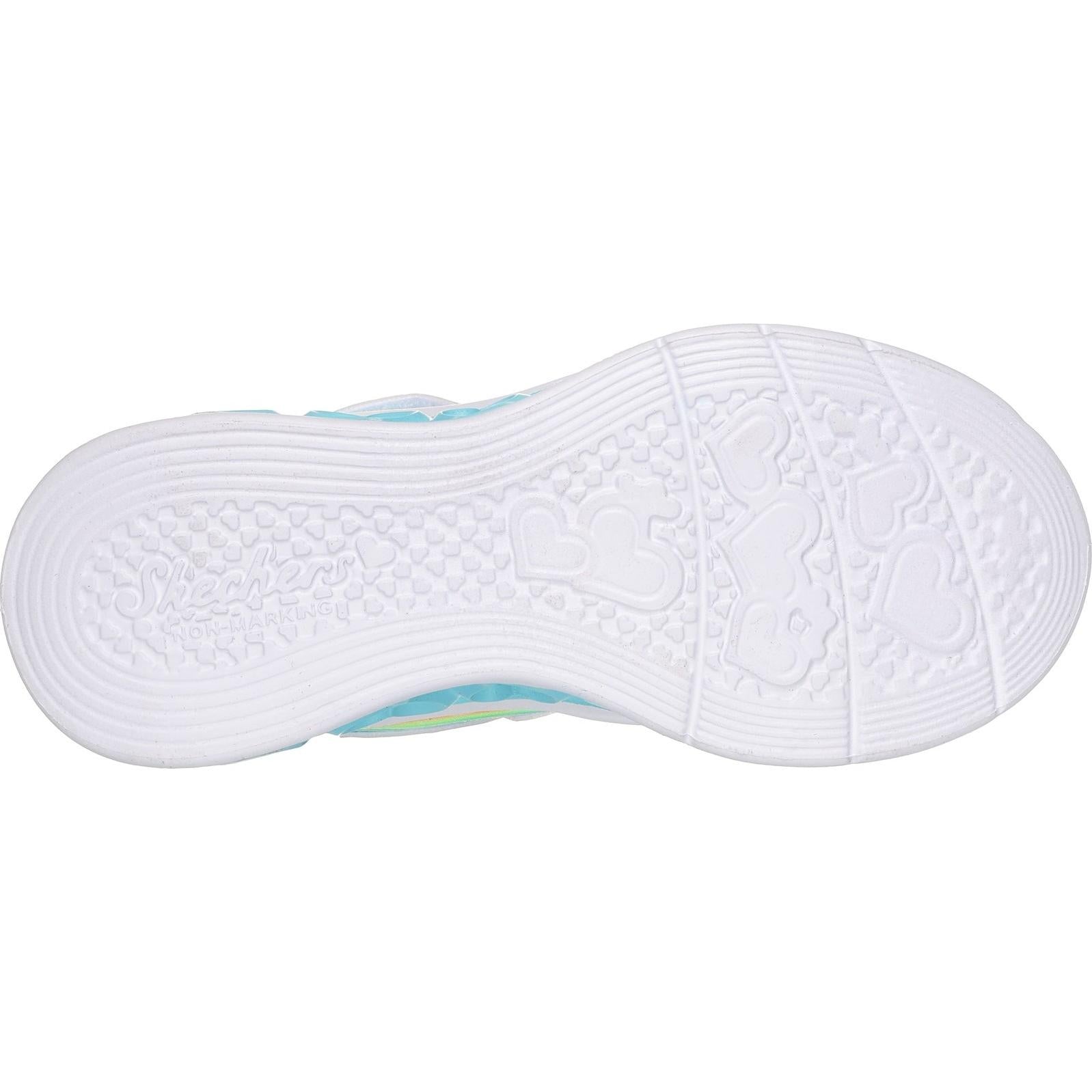 Skechers Flutter Heart Lights - Groovy Swirl Shoe