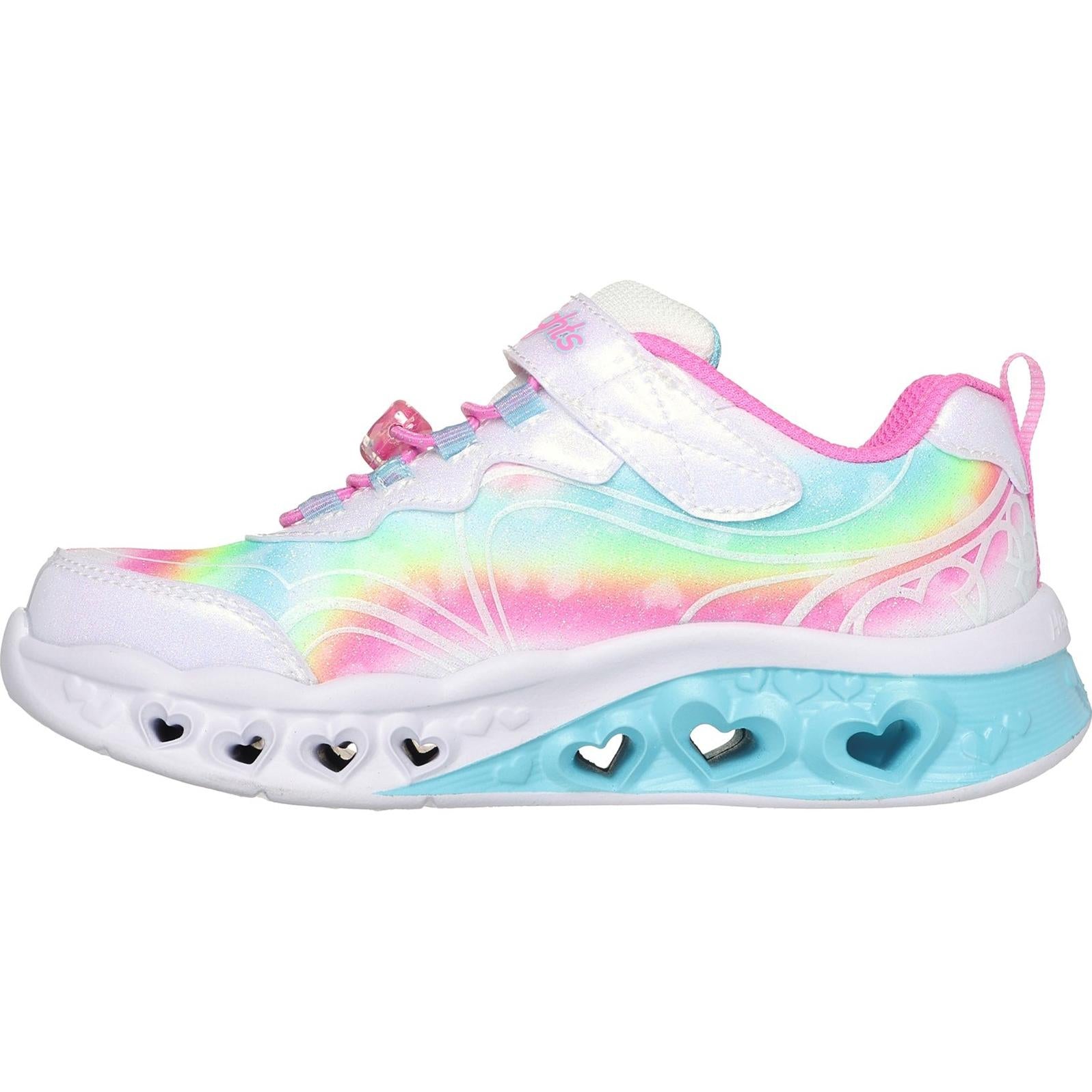 Skechers Flutter Heart Lights - Groovy Swirl Shoe
