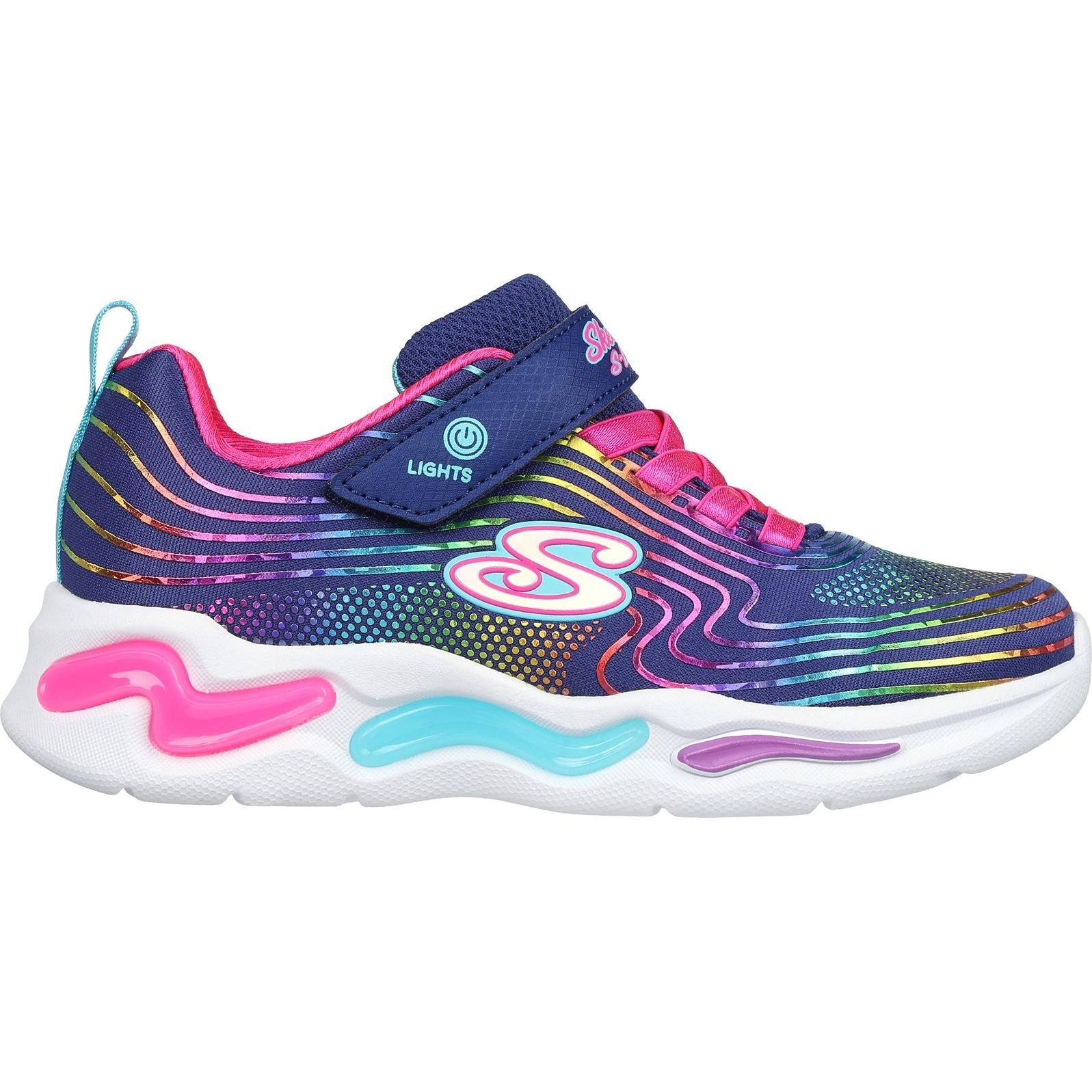 Skechers S Lights: Wavy Beams Shoe