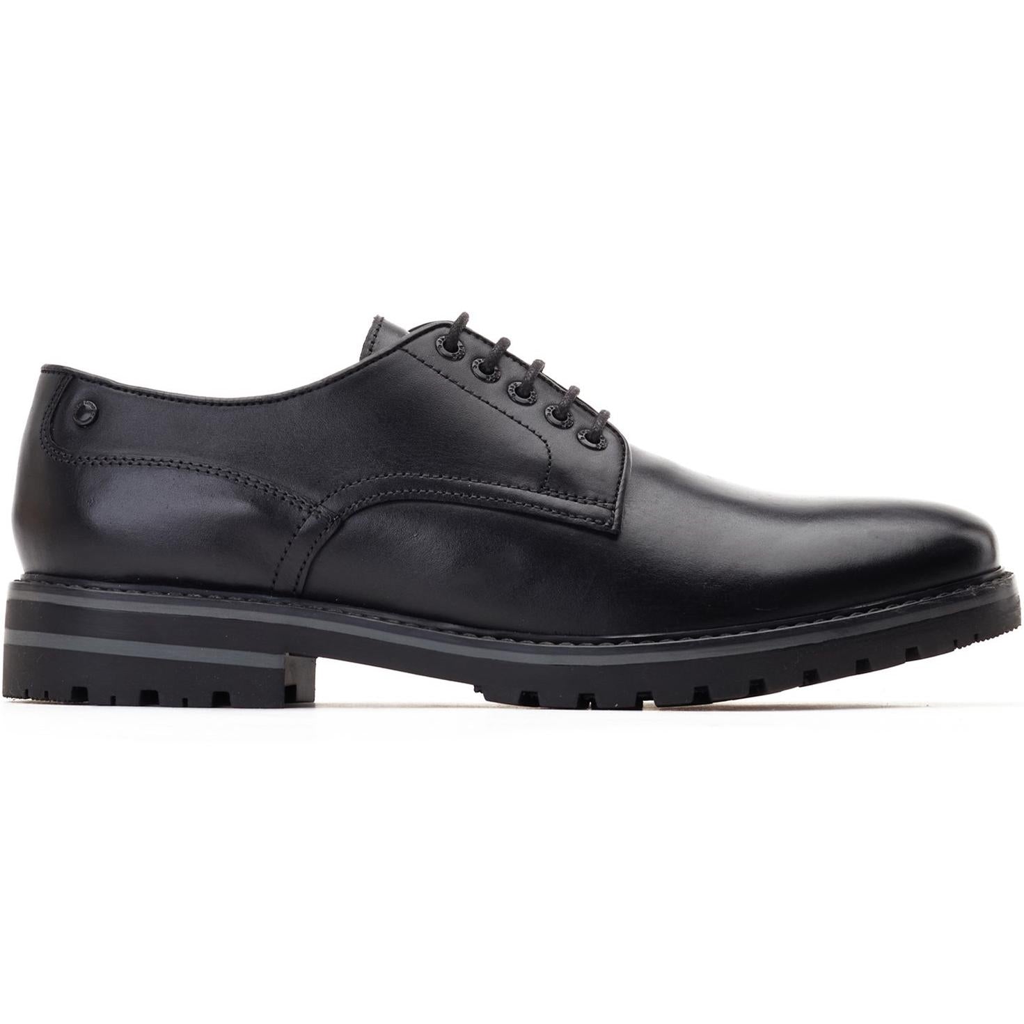Base London Halsey Waxy Derby Shoes