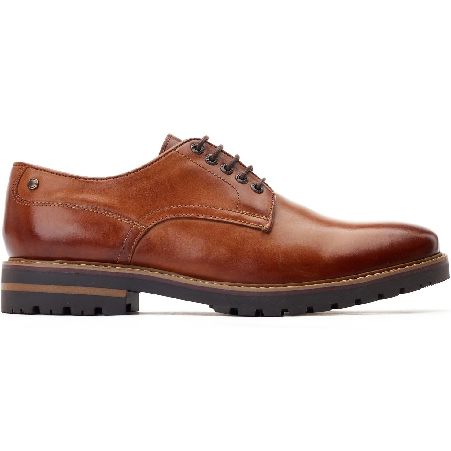 Base London Halsey Washed Derby Shoes