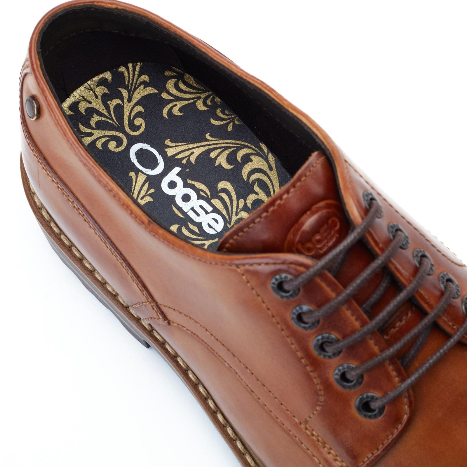 Base London Halsey Washed Derby Shoes