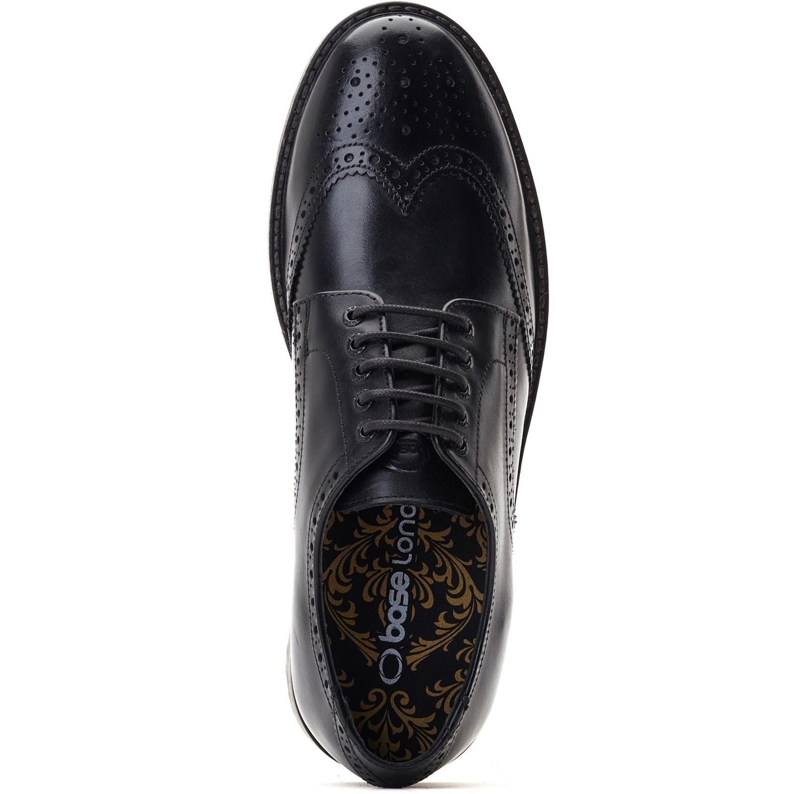 Base London Gibbs Waxy Brogue Shoes