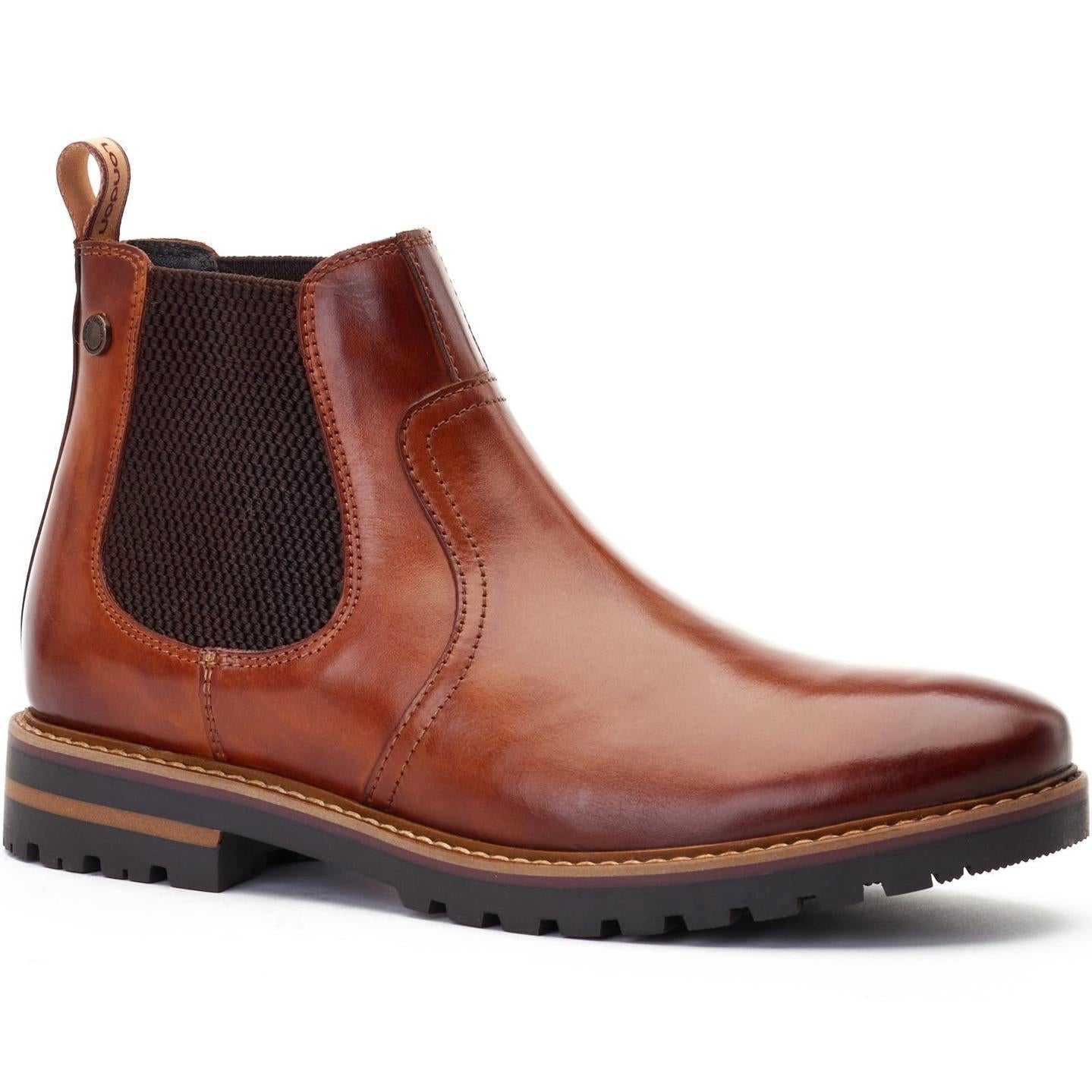 Base London Cutler Washed Chelsea Boot