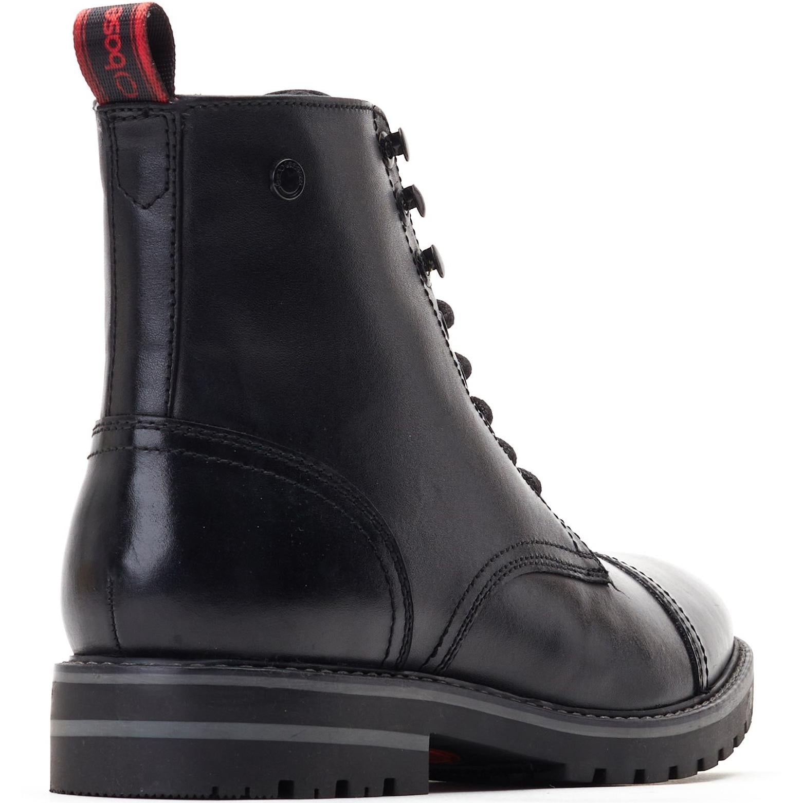 Base London Sparrow Waxy Combat Boot