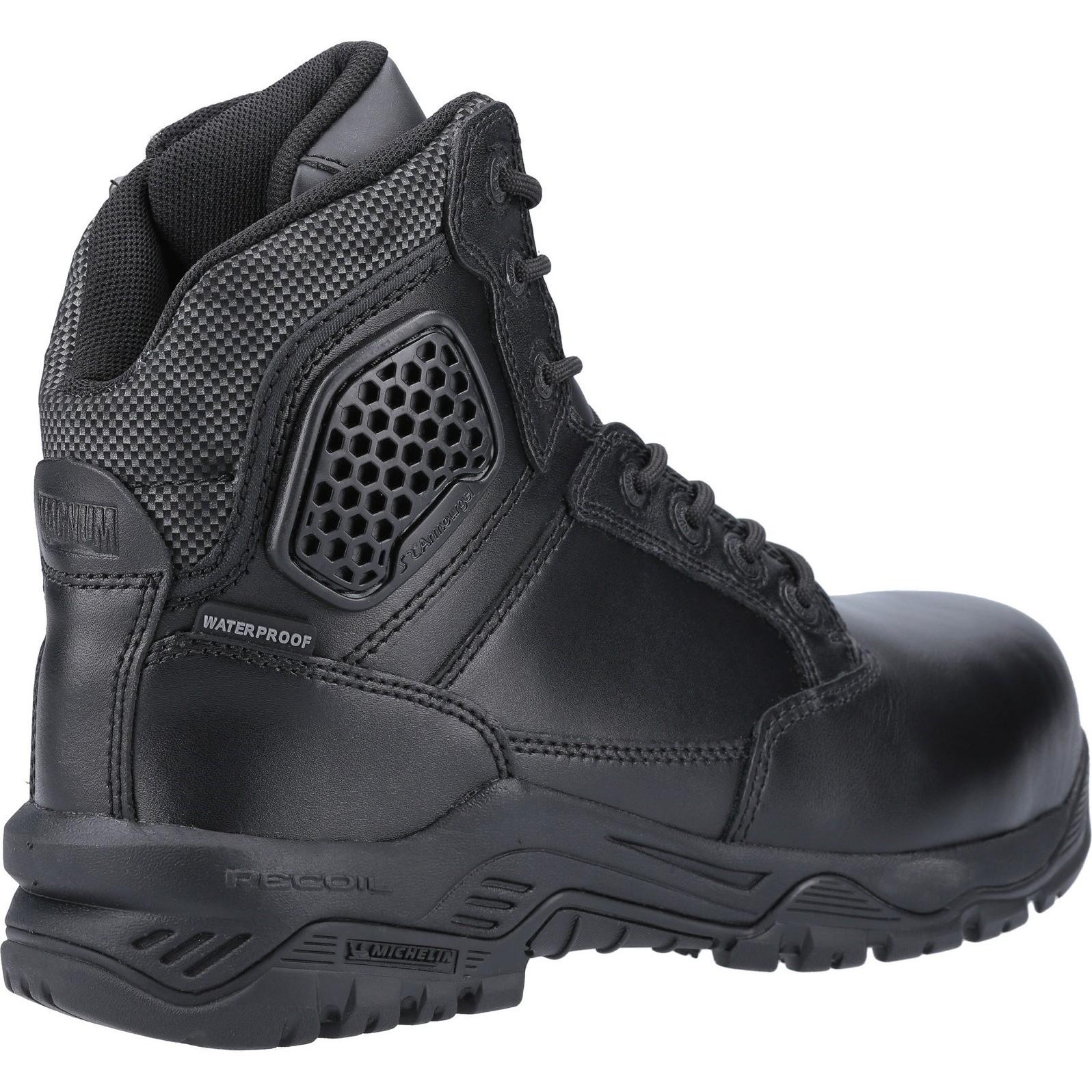 Magnum Strike Force 6.0 Side-Zip CT CP WP Uniform Safety Boot