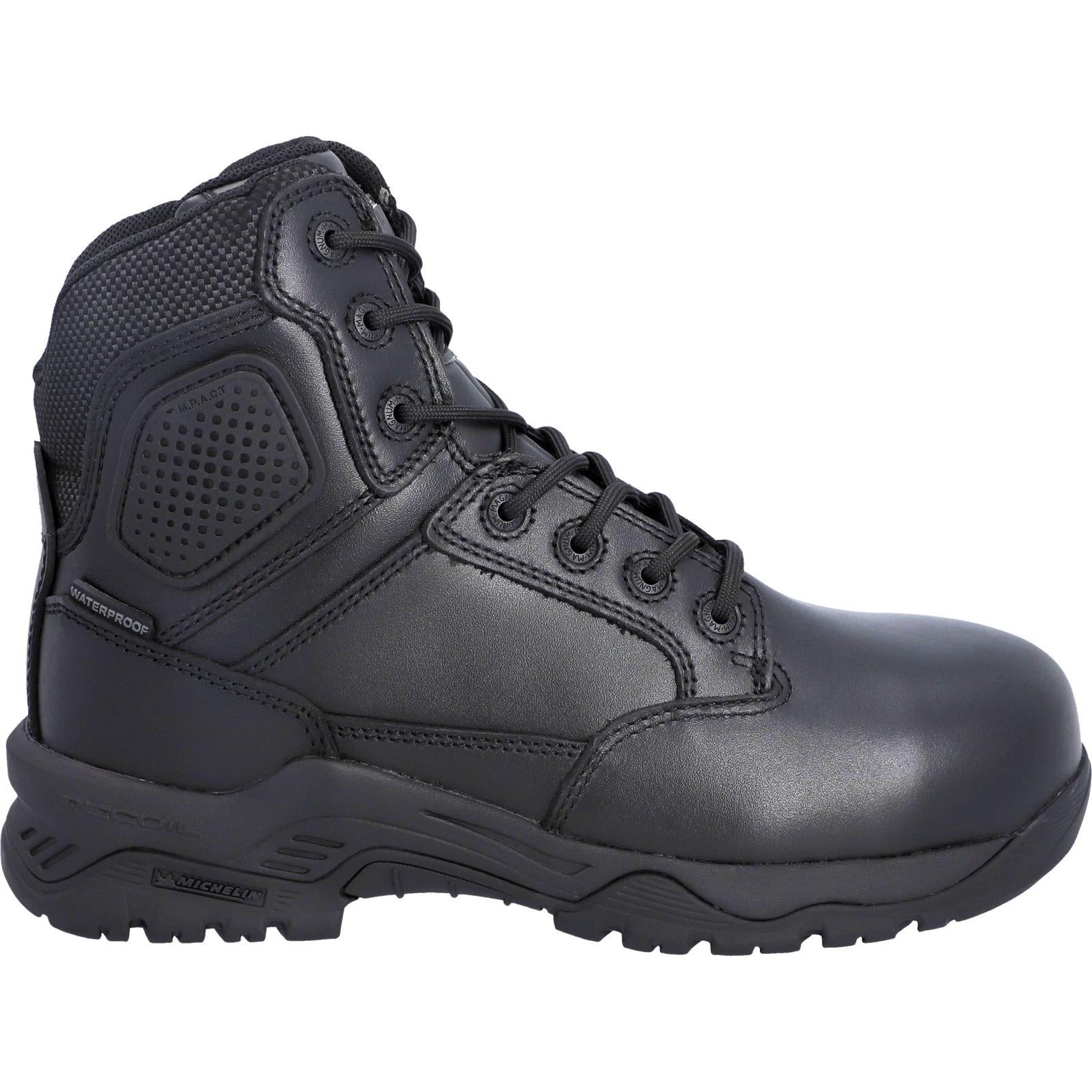 Magnum Strike Force 6.0 Side-Zip CT CP WP Uniform Safety Boot