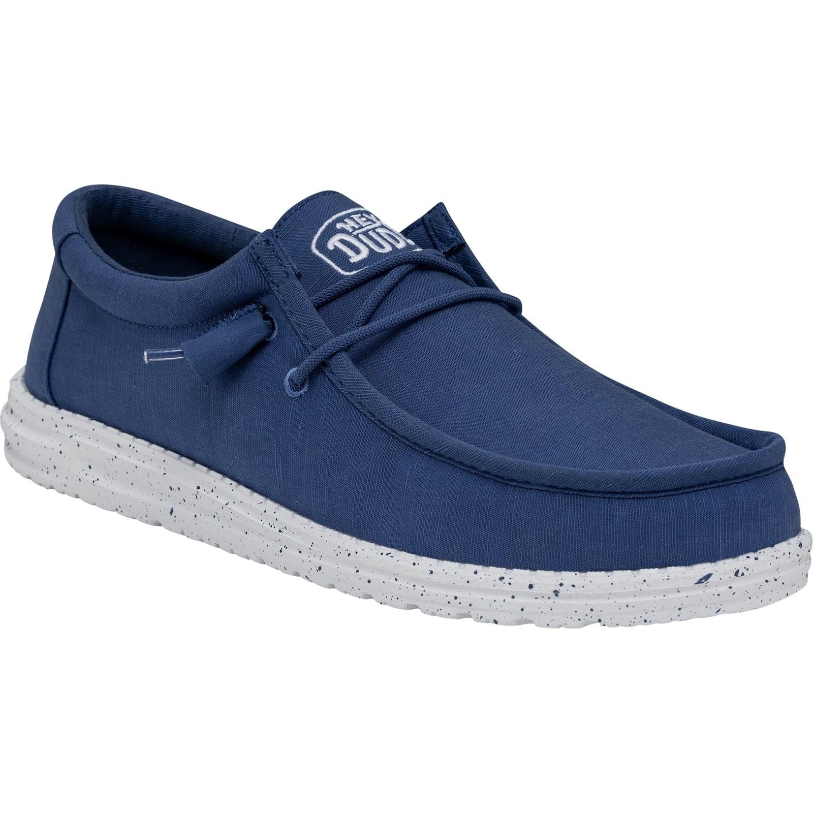 Hey Dude Wally Slub Canvas Shoe