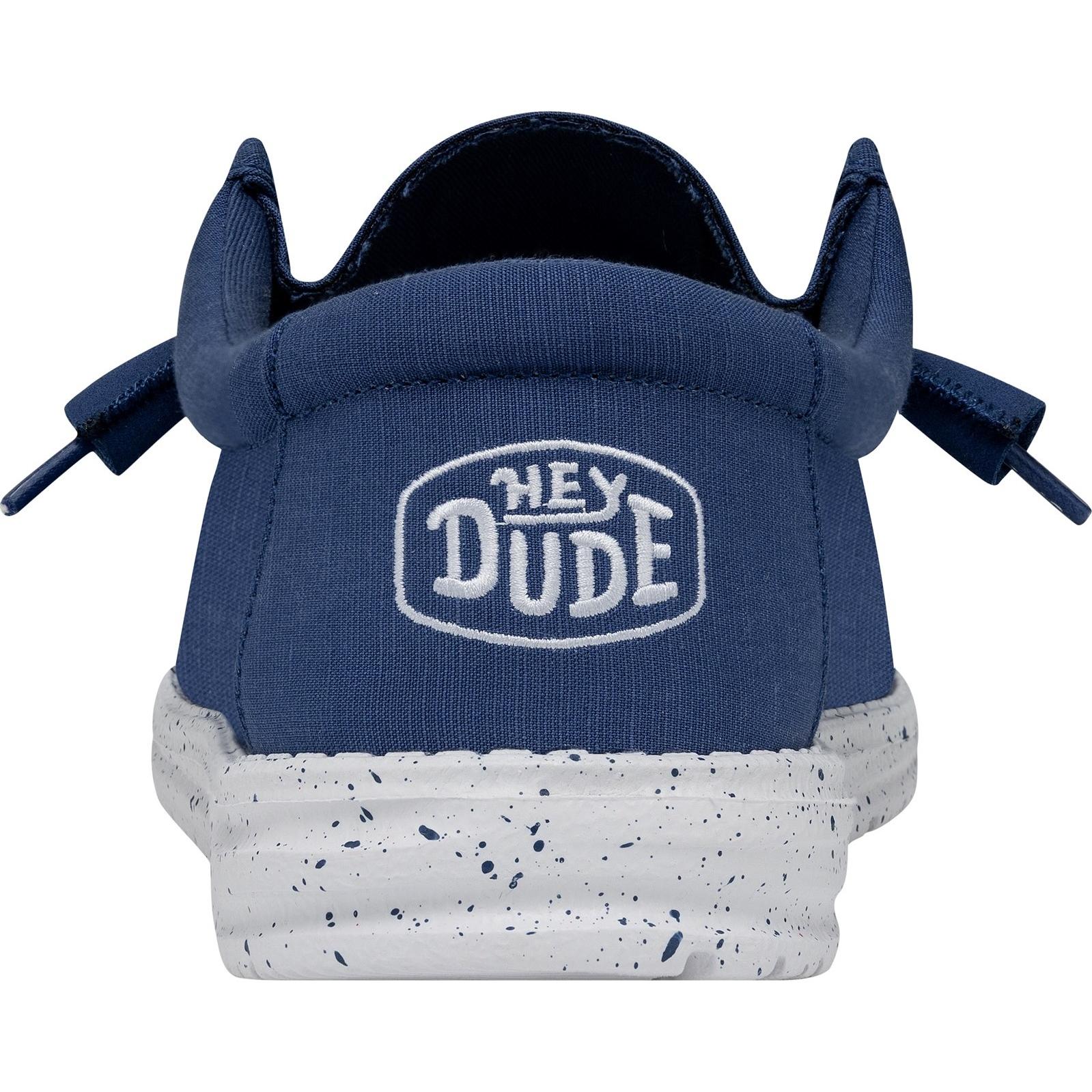 Hey Dude Wally Slub Canvas Shoe