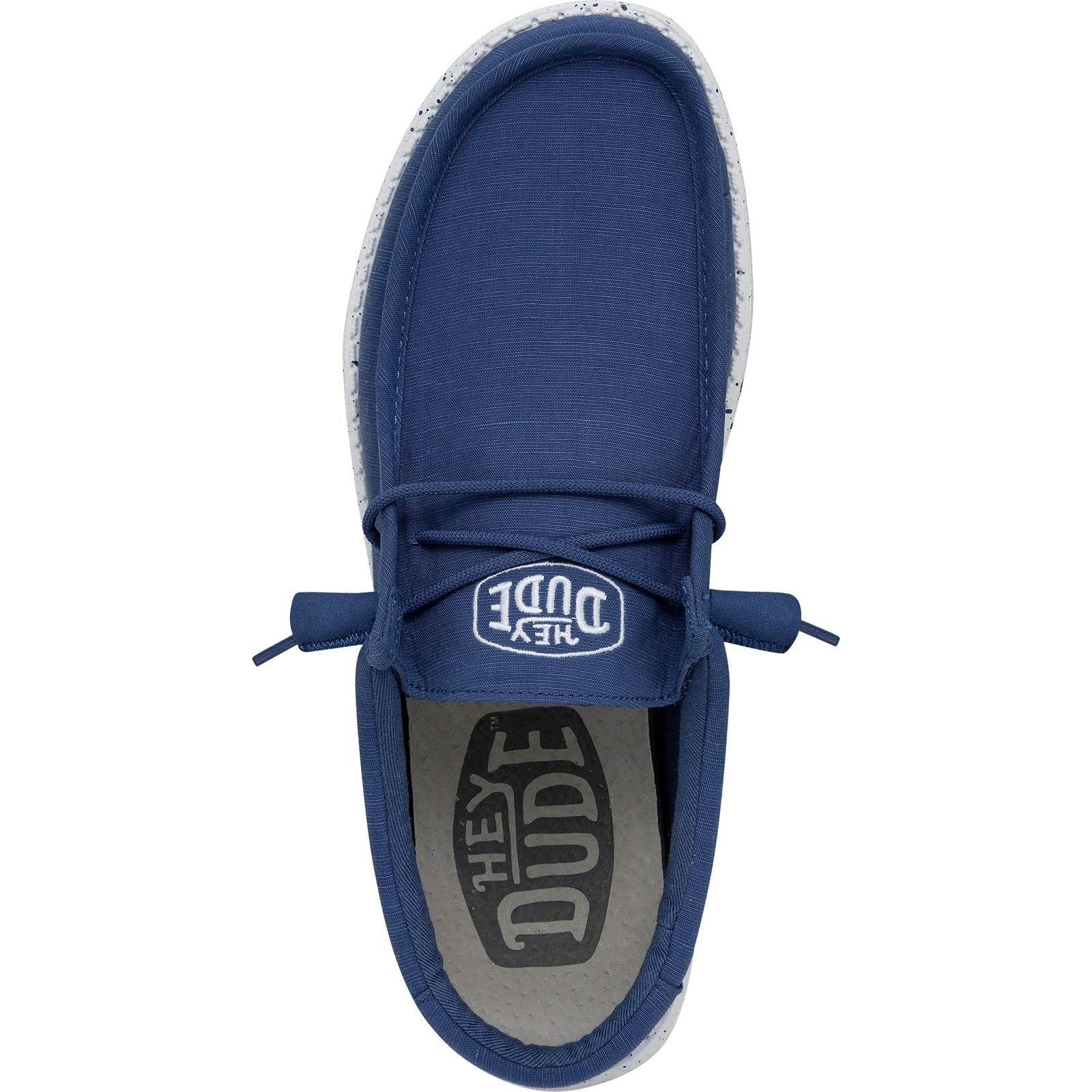Hey Dude Wally Slub Canvas Shoe