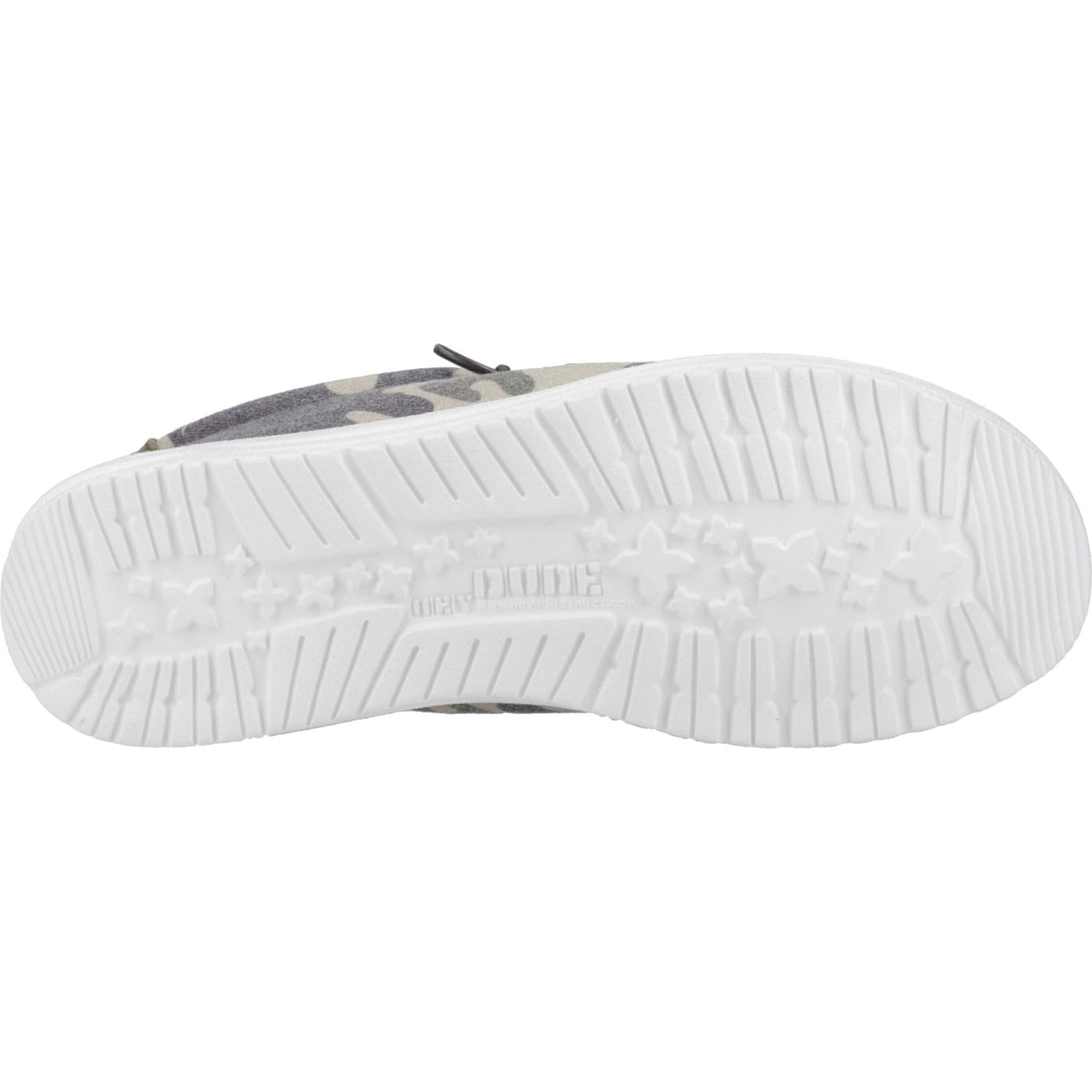 Hey Dude Wally Washed Camo Shoe