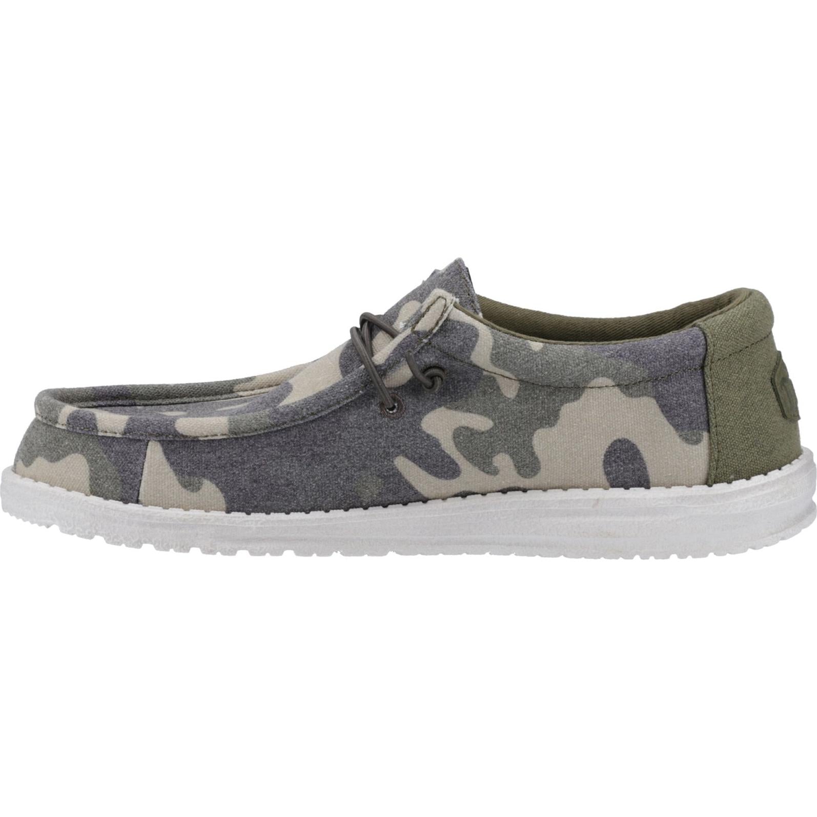 Hey Dude Wally Washed Camo Shoe