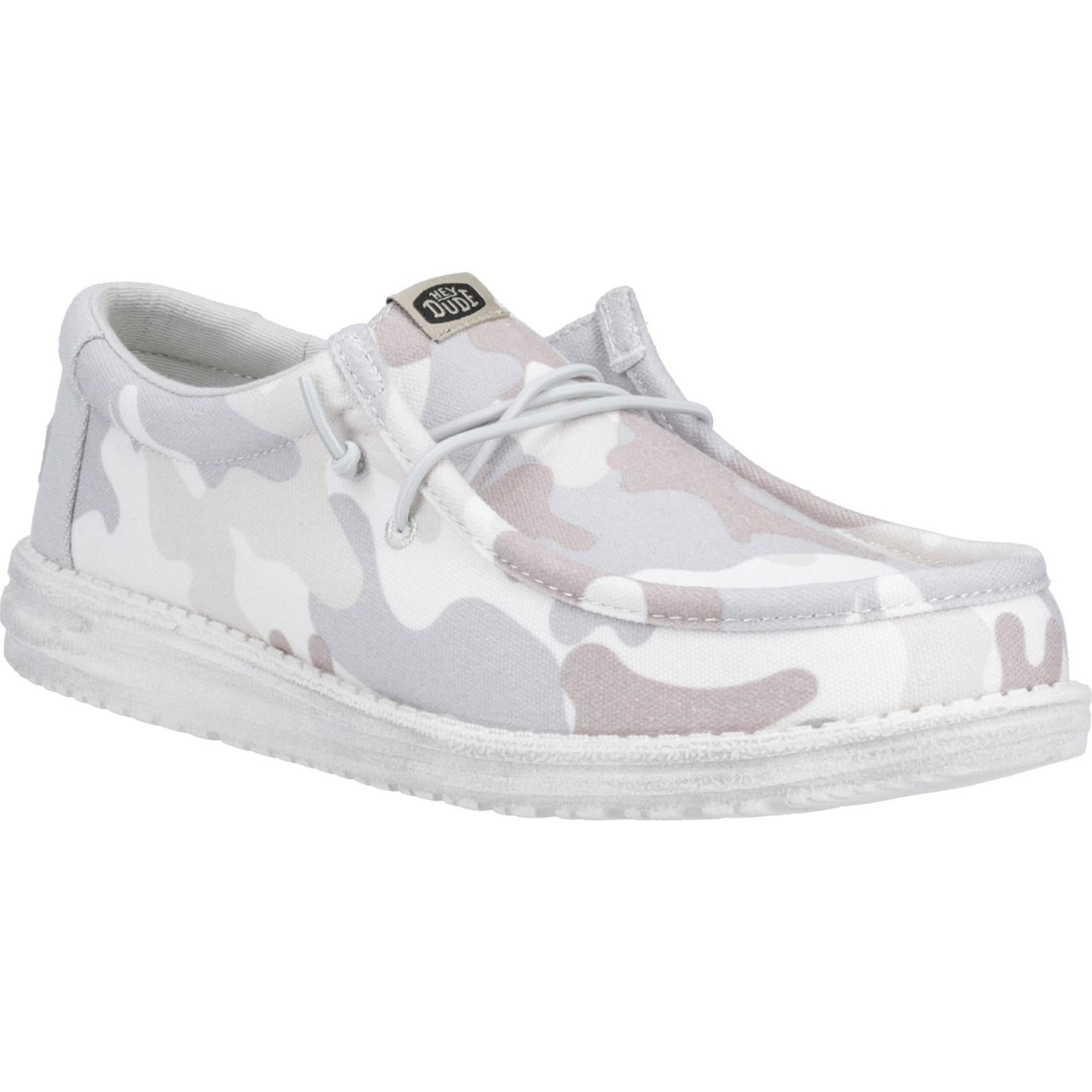 Hey Dude Wally Washed Camo Shoe