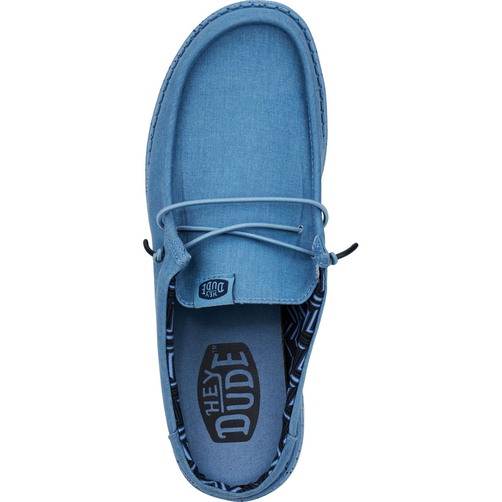 Hey Dude Wally Slip Canvas Mule Shoes