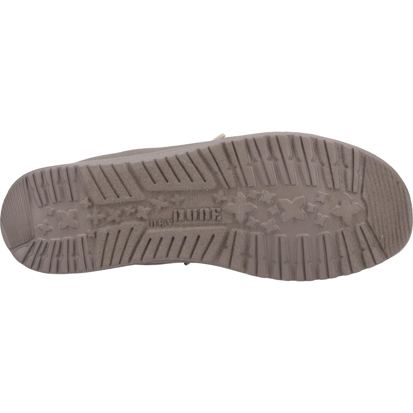 Hey Dude Wally Slip Canvas Mule Shoes