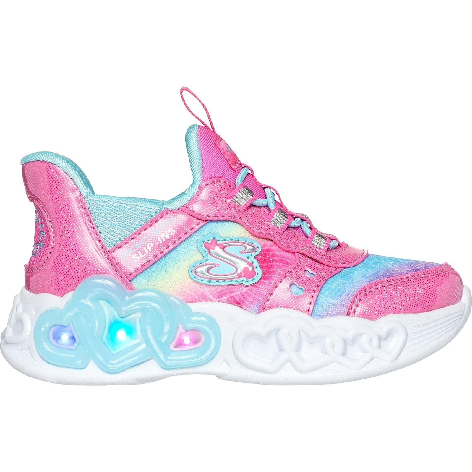 Skechers Skechers Slip-ins: Infinite Heart Lights Trainers