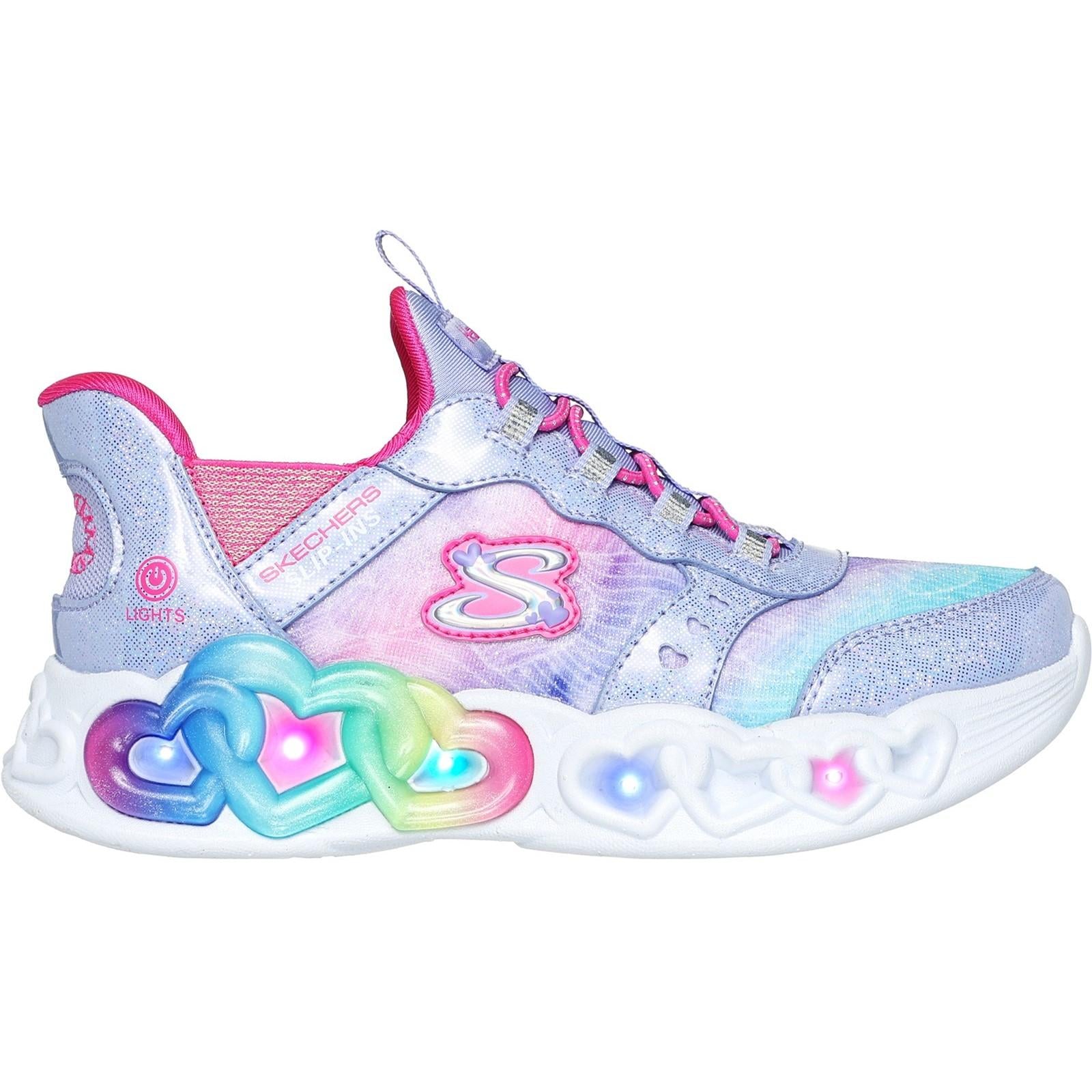 Skechers Skechers Slip-ins: Infinite Heart Lights Trainers