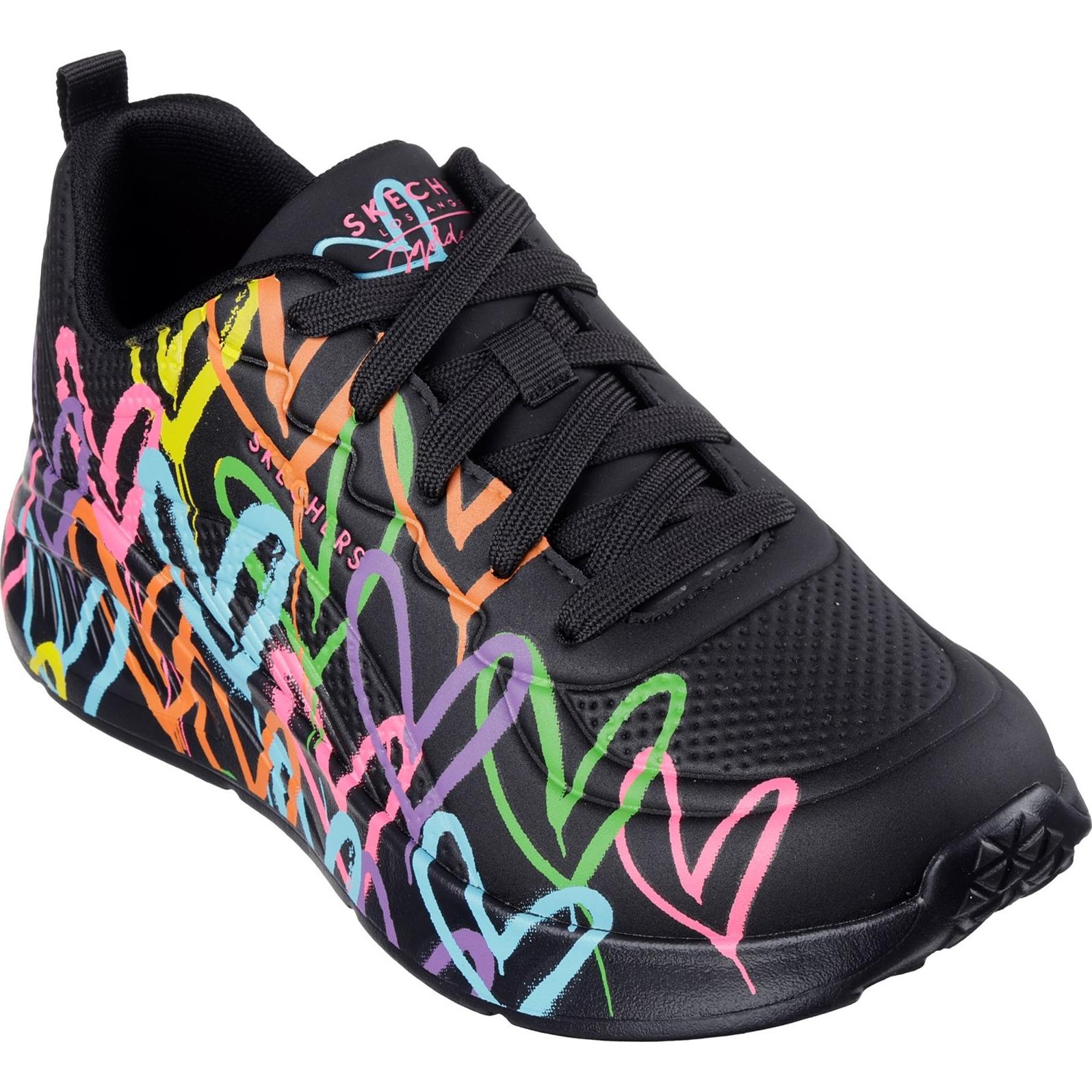 Skechers Uno Lite Heart Of Hearts Trainers