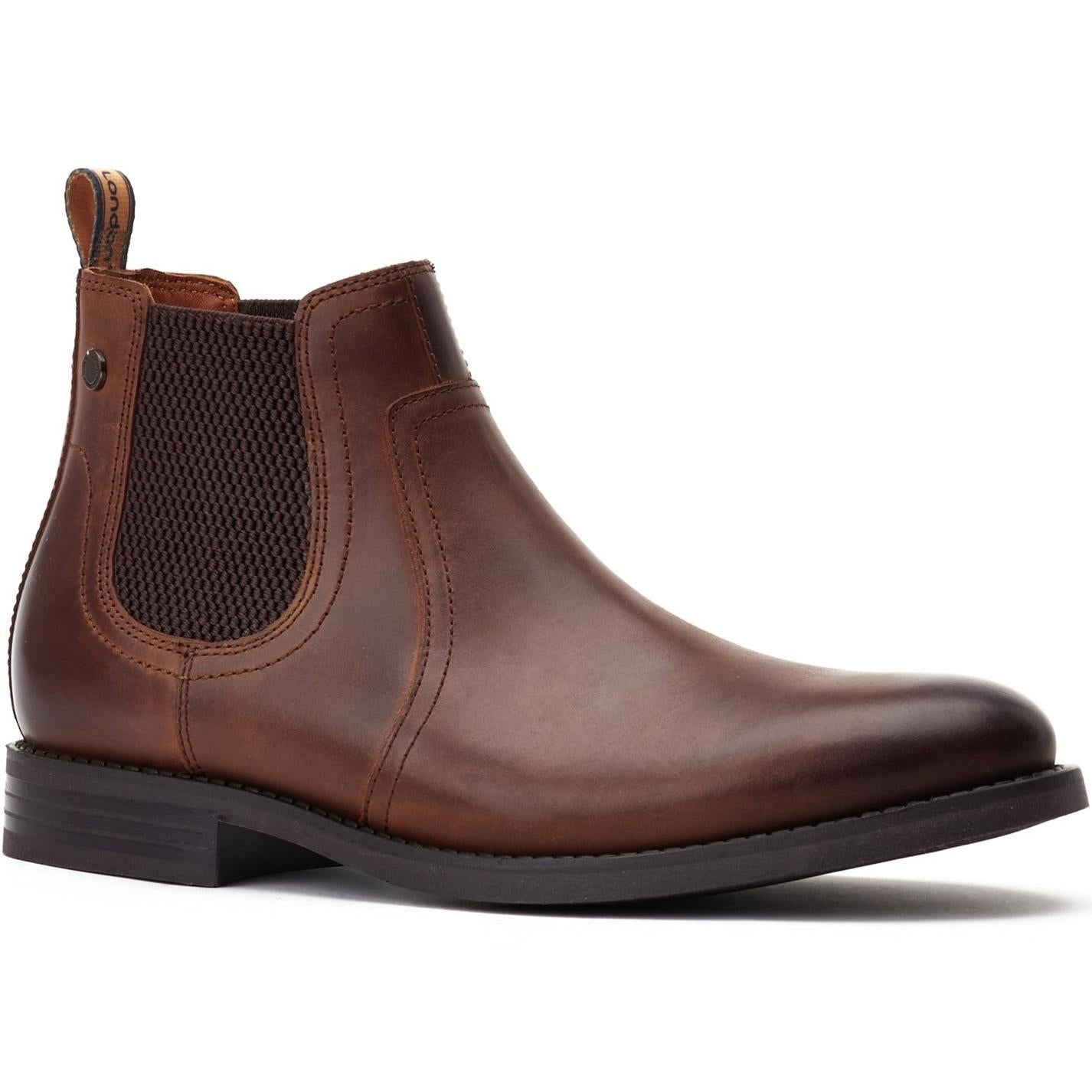 Base London Bateman Pull Up Chelsea Boot