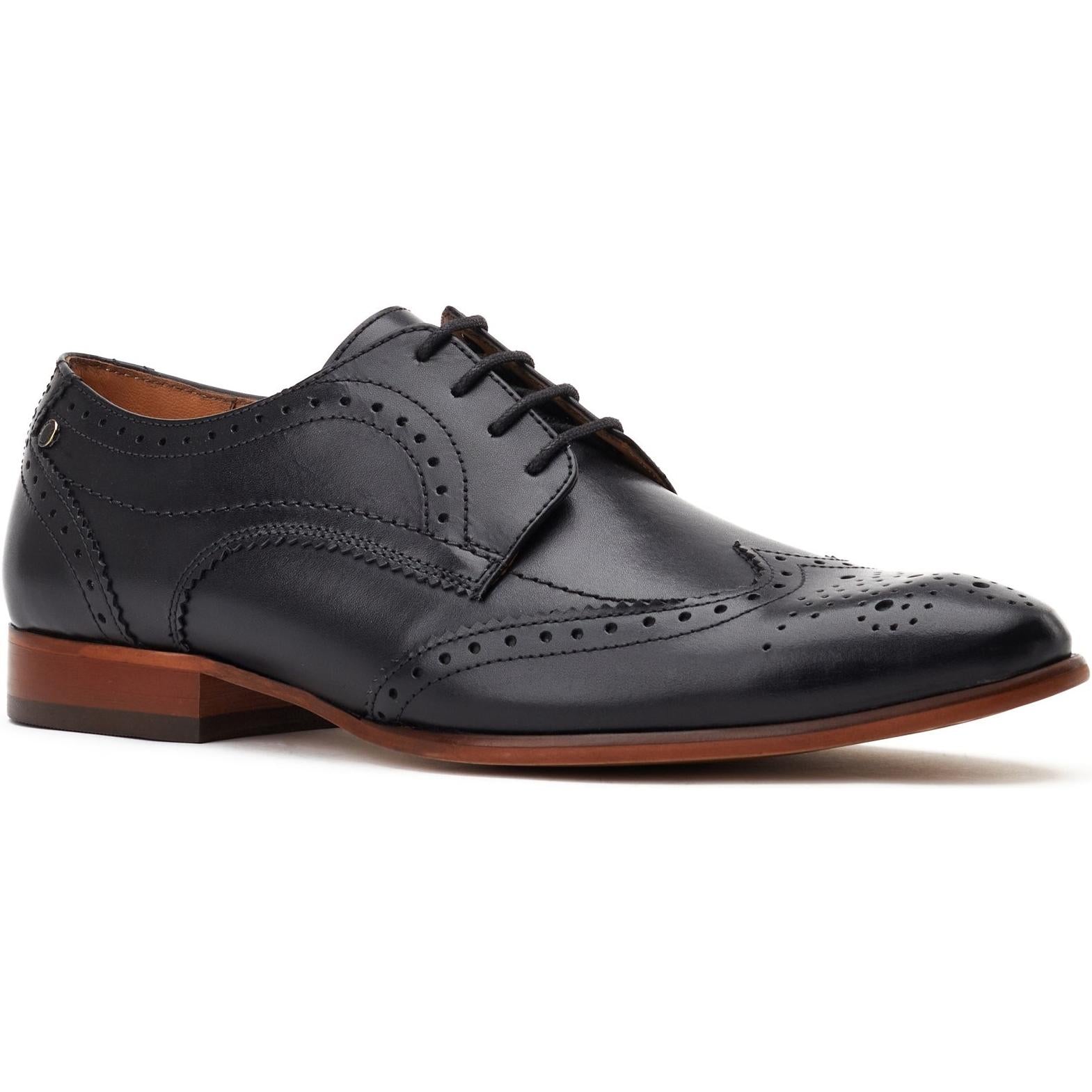 Base London Barbera Lace Up Brogue Shoe