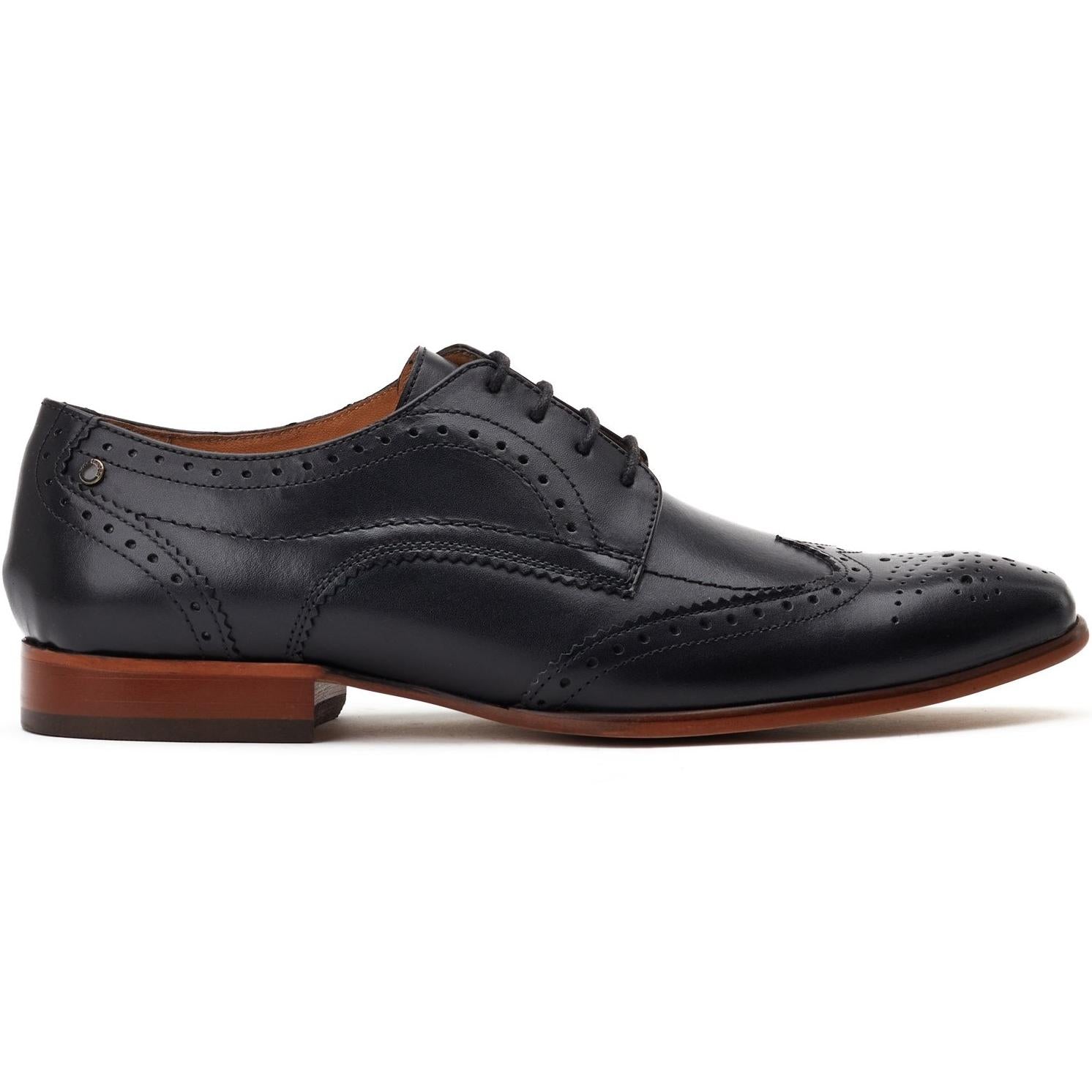 Base London Barbera Lace Up Brogue Shoe