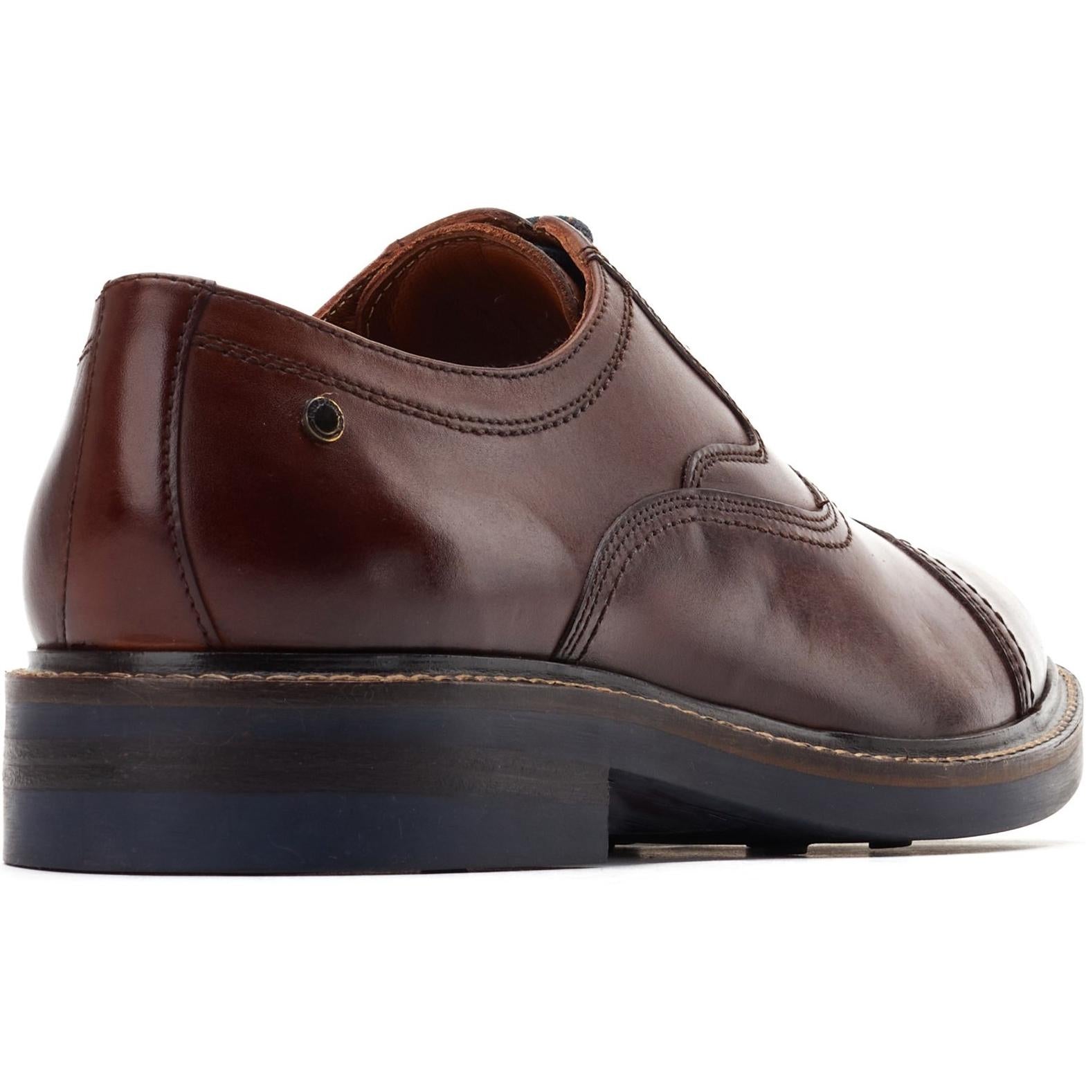 Base London Tatton Toe Cap Derby Shoes