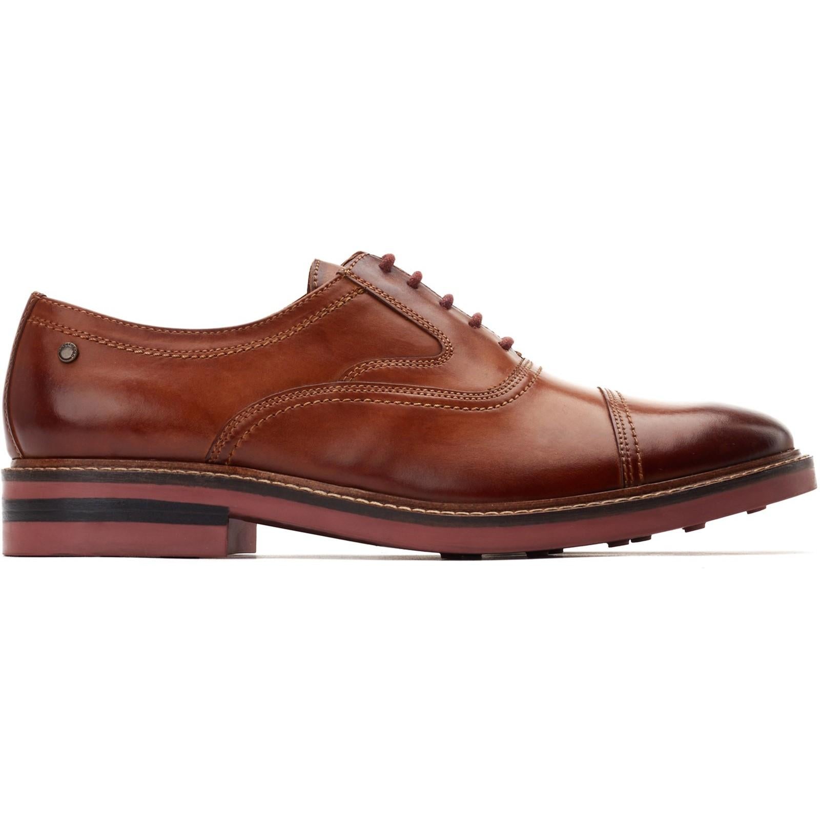 Base London Tatton Toe Cap Derby Shoes