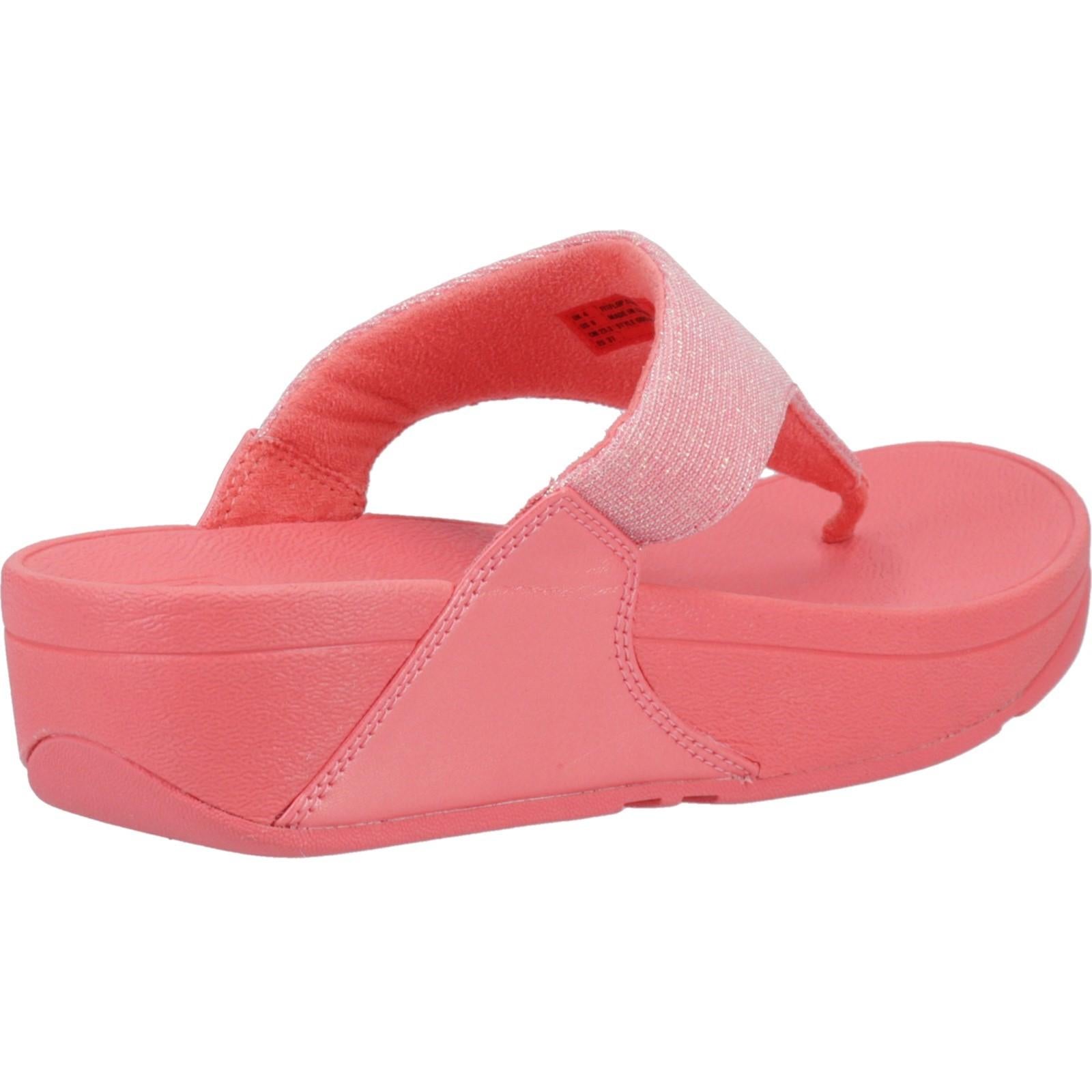 Fitflop Lulu Shimmerlux Toe Post Sandals