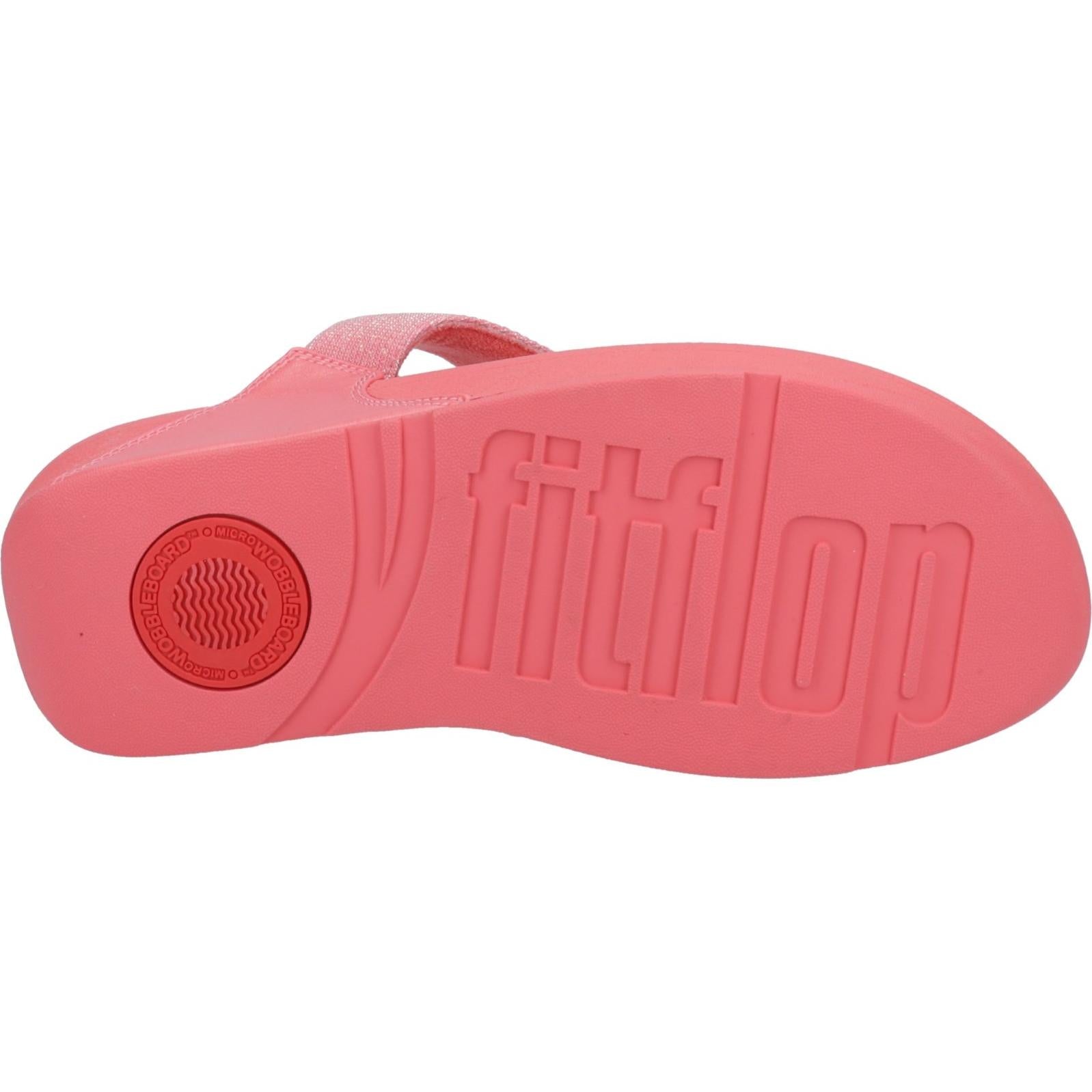 Fitflop Lulu Shimmerlux Toe Post Sandals