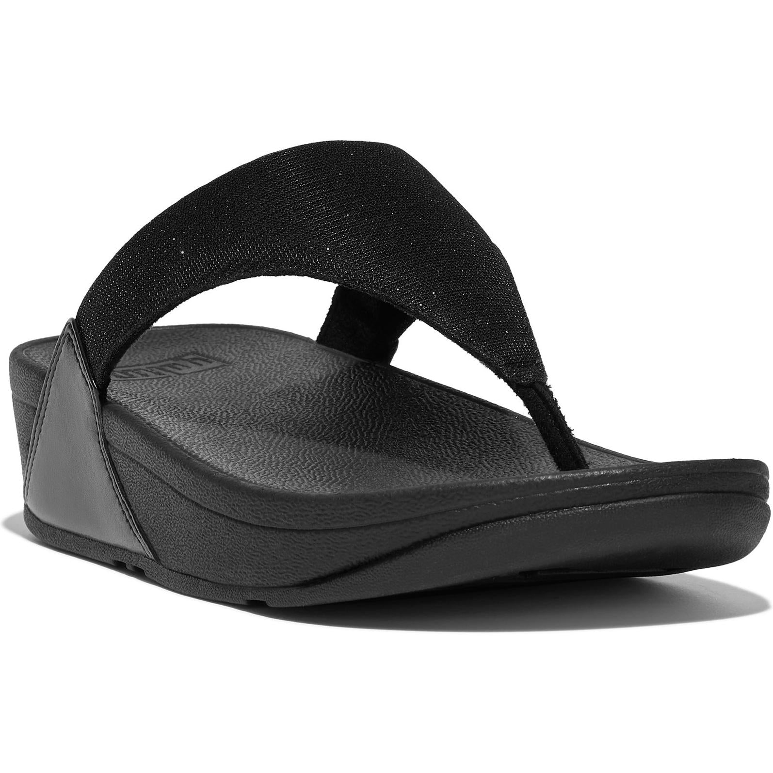 Fitflop Lulu Shimmerlux Toe Post Sandals